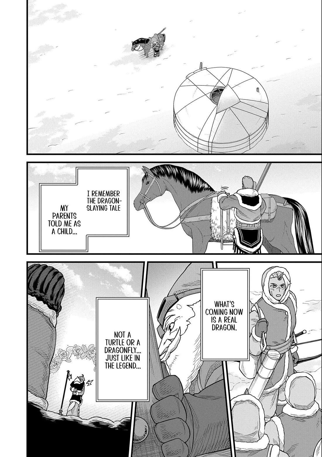 The Population Of The Frontier Owner Starts With 0. "Dias The Blue" And A Blue Horned Girl. Chapter 48 page 30 - Chapter 48
