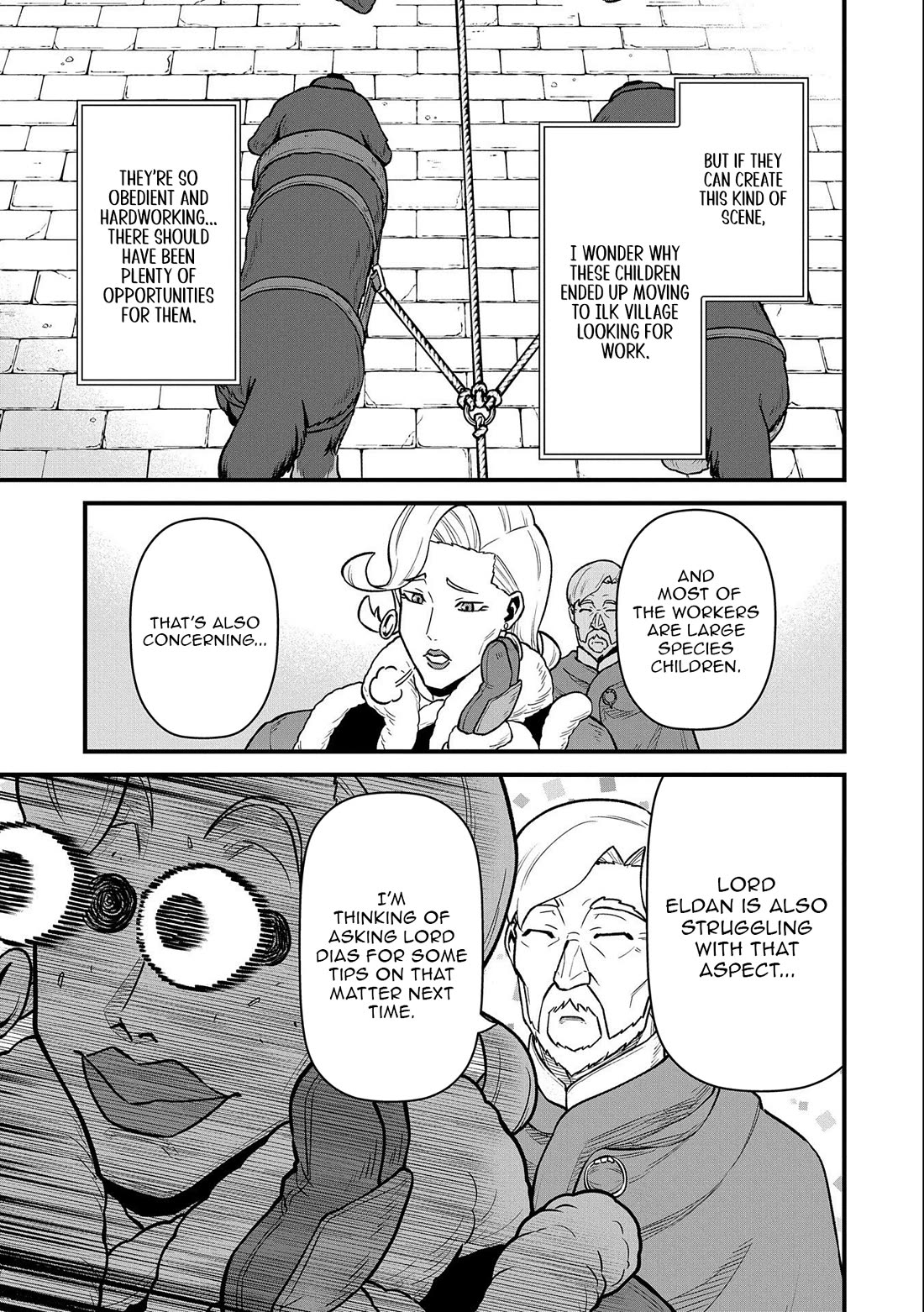 The Population Of The Frontier Owner Starts With 0. "Dias The Blue" And A Blue Horned Girl. Chapter 48 page 9 - Chapter 48