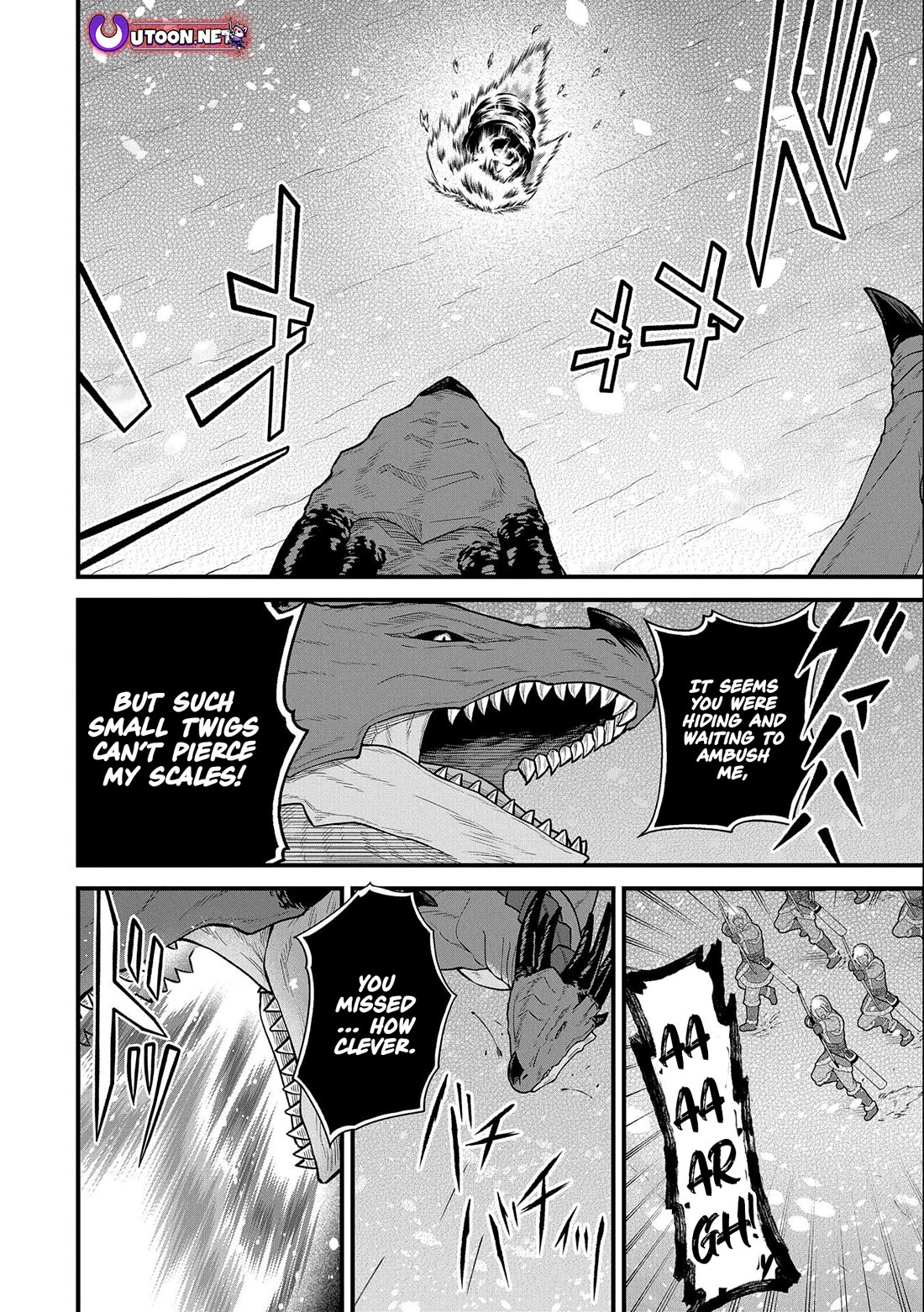 The Population Of The Frontier Owner Starts With 0. "Dias The Blue" And A Blue Horned Girl. Chapter 49 page 8 - Chapter 49