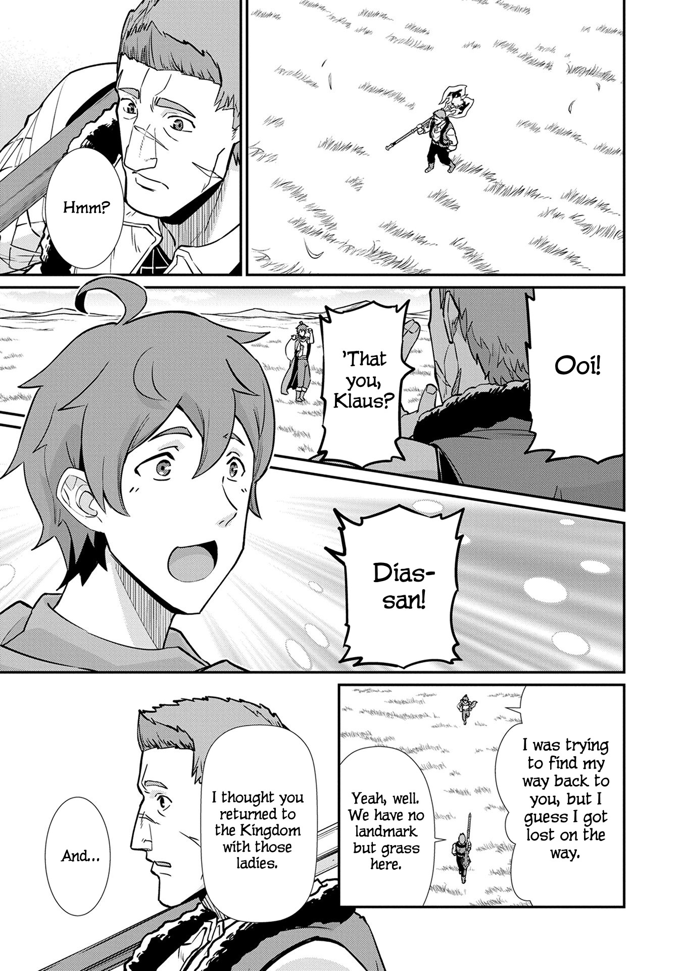 The Population Of The Frontier Owner Starts With 0. "Dias The Blue" And A Blue Horned Girl. Chapter 5 page 28 - Chapter 5