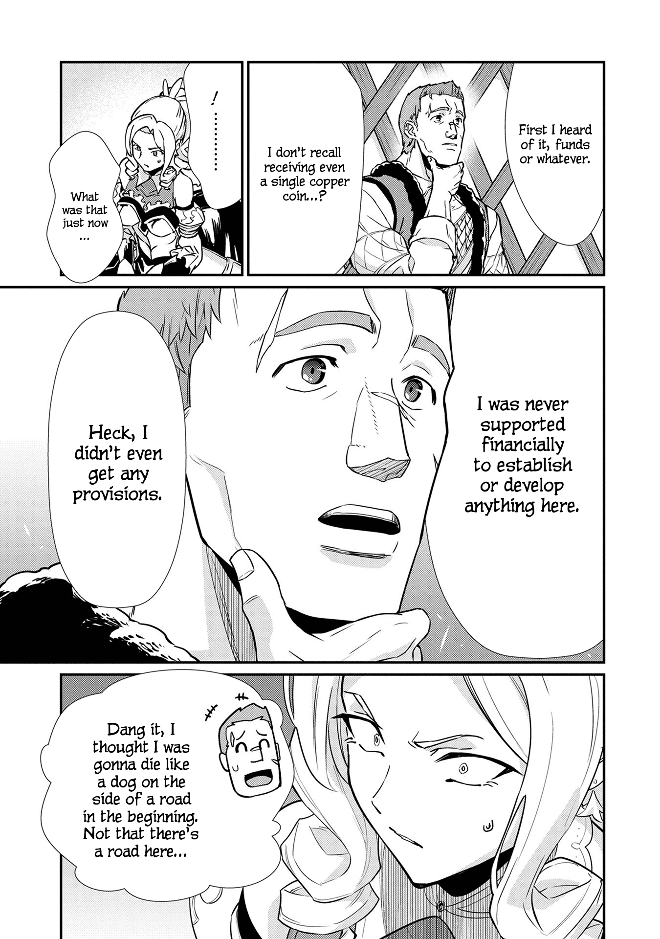 The Population Of The Frontier Owner Starts With 0. "Dias The Blue" And A Blue Horned Girl. Chapter 5 page 7 - Chapter 5