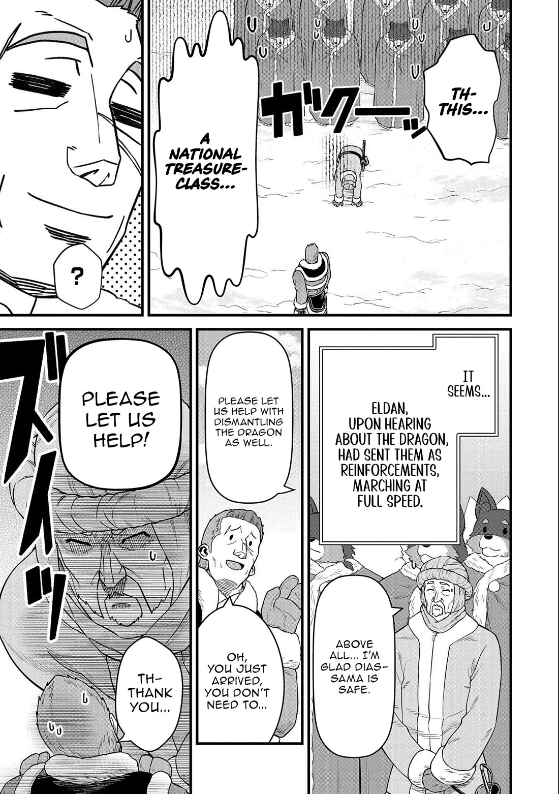The Population Of The Frontier Owner Starts With 0. "Dias The Blue" And A Blue Horned Girl. Chapter 50 page 15 - Chapter 50