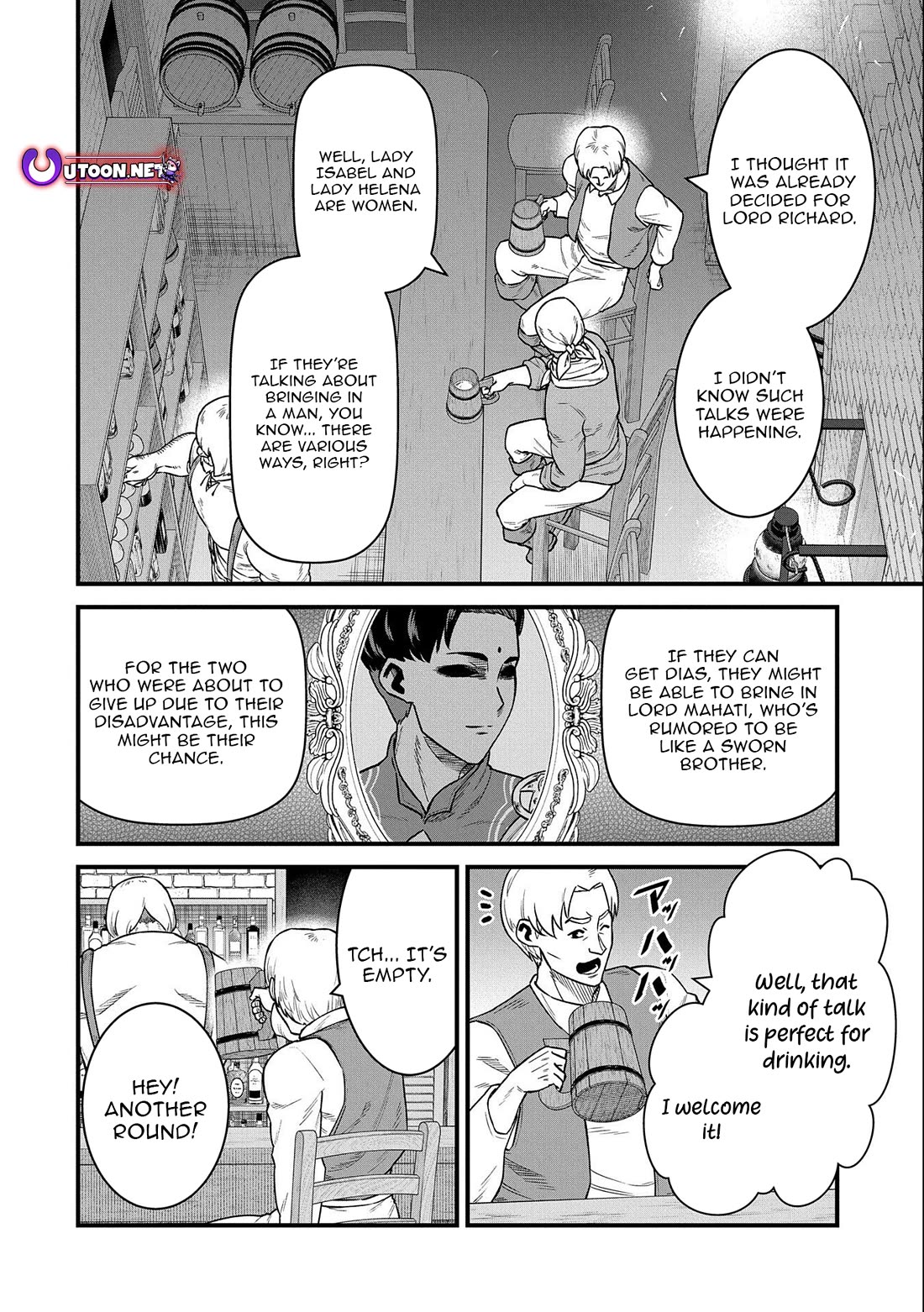 The Population Of The Frontier Owner Starts With 0. "Dias The Blue" And A Blue Horned Girl. Chapter 50 page 24 - Chapter 50