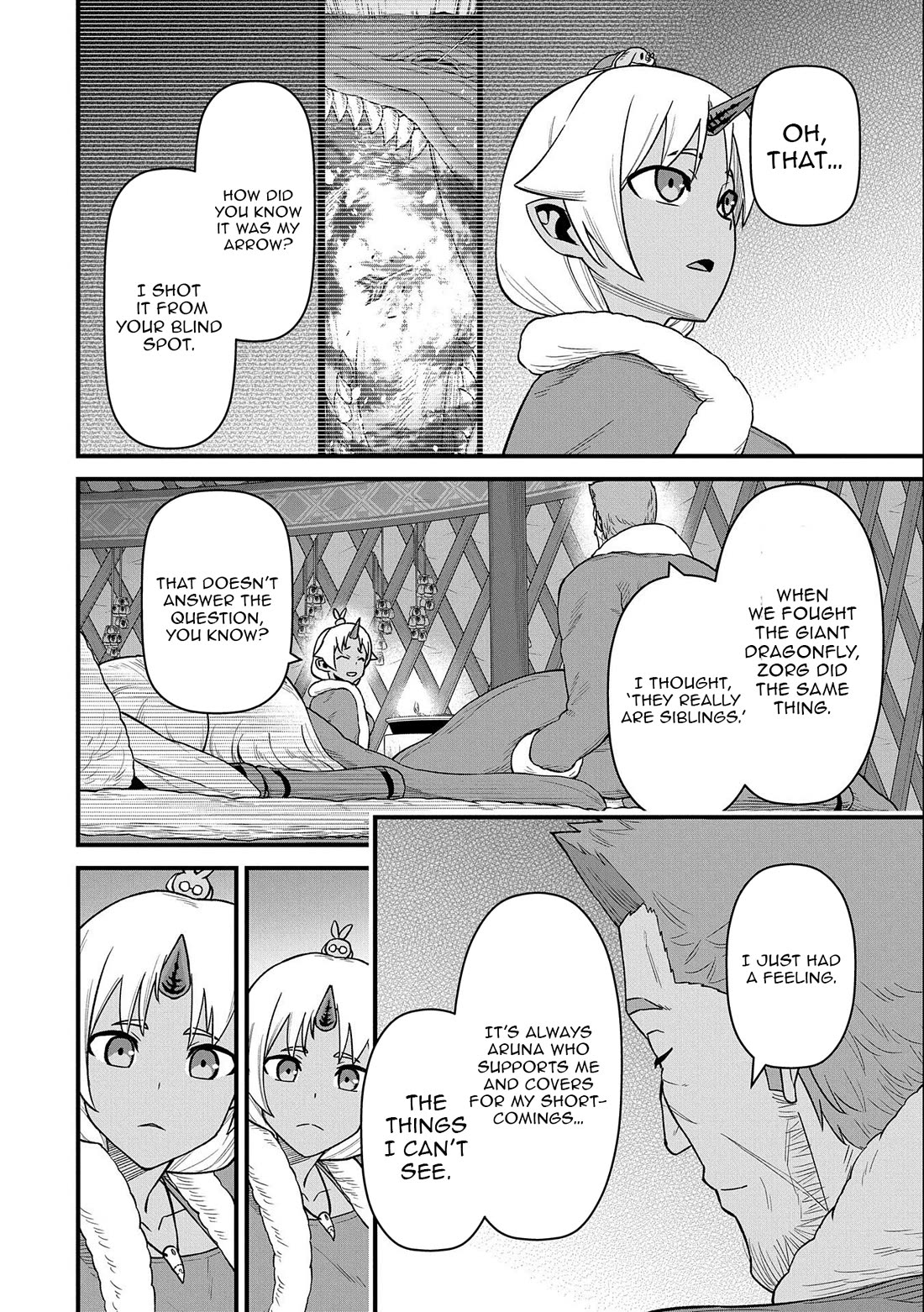 The Population Of The Frontier Owner Starts With 0. "Dias The Blue" And A Blue Horned Girl. Chapter 50 page 30 - Chapter 50