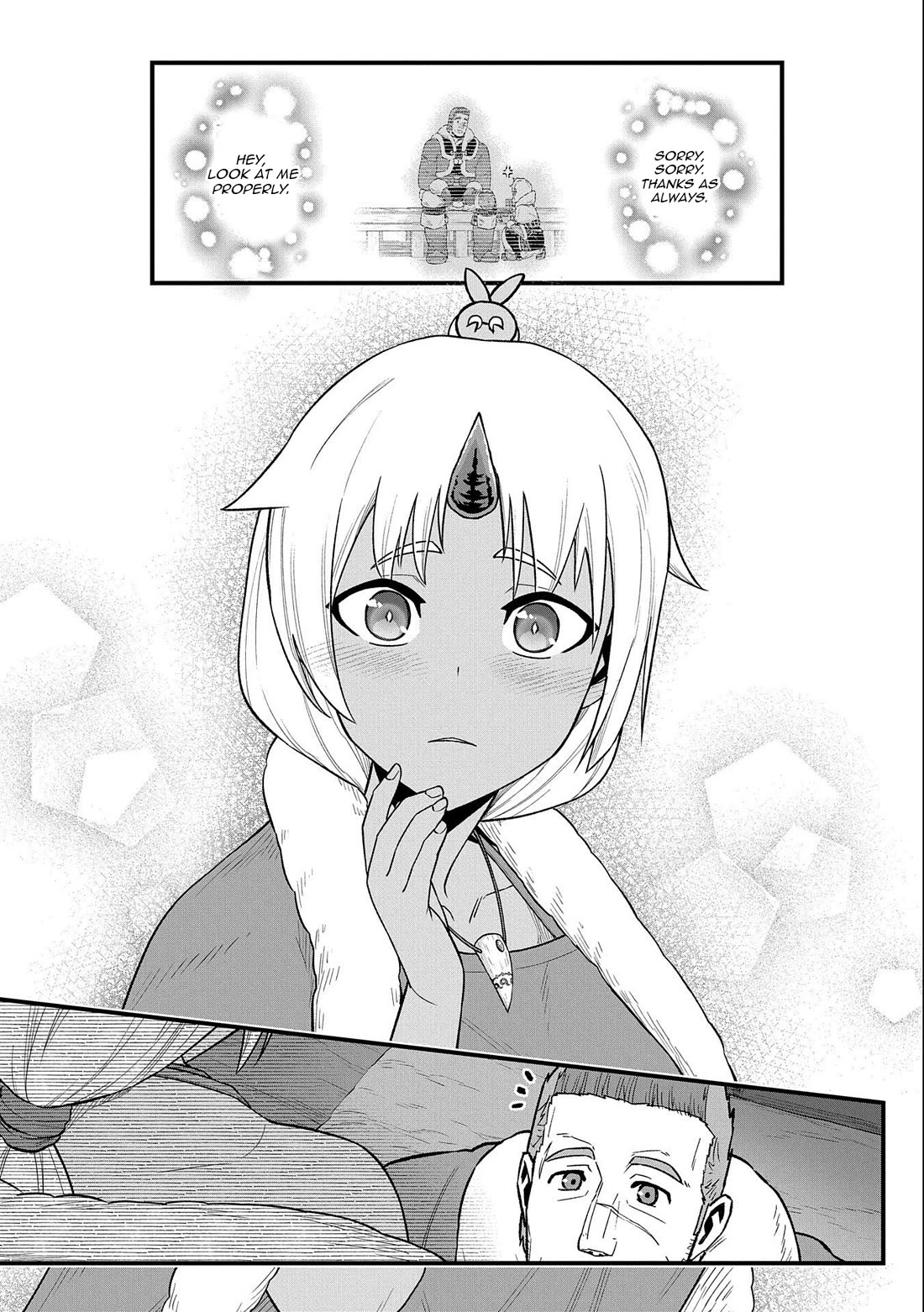 The Population Of The Frontier Owner Starts With 0. "Dias The Blue" And A Blue Horned Girl. Chapter 50 page 31 - Chapter 50
