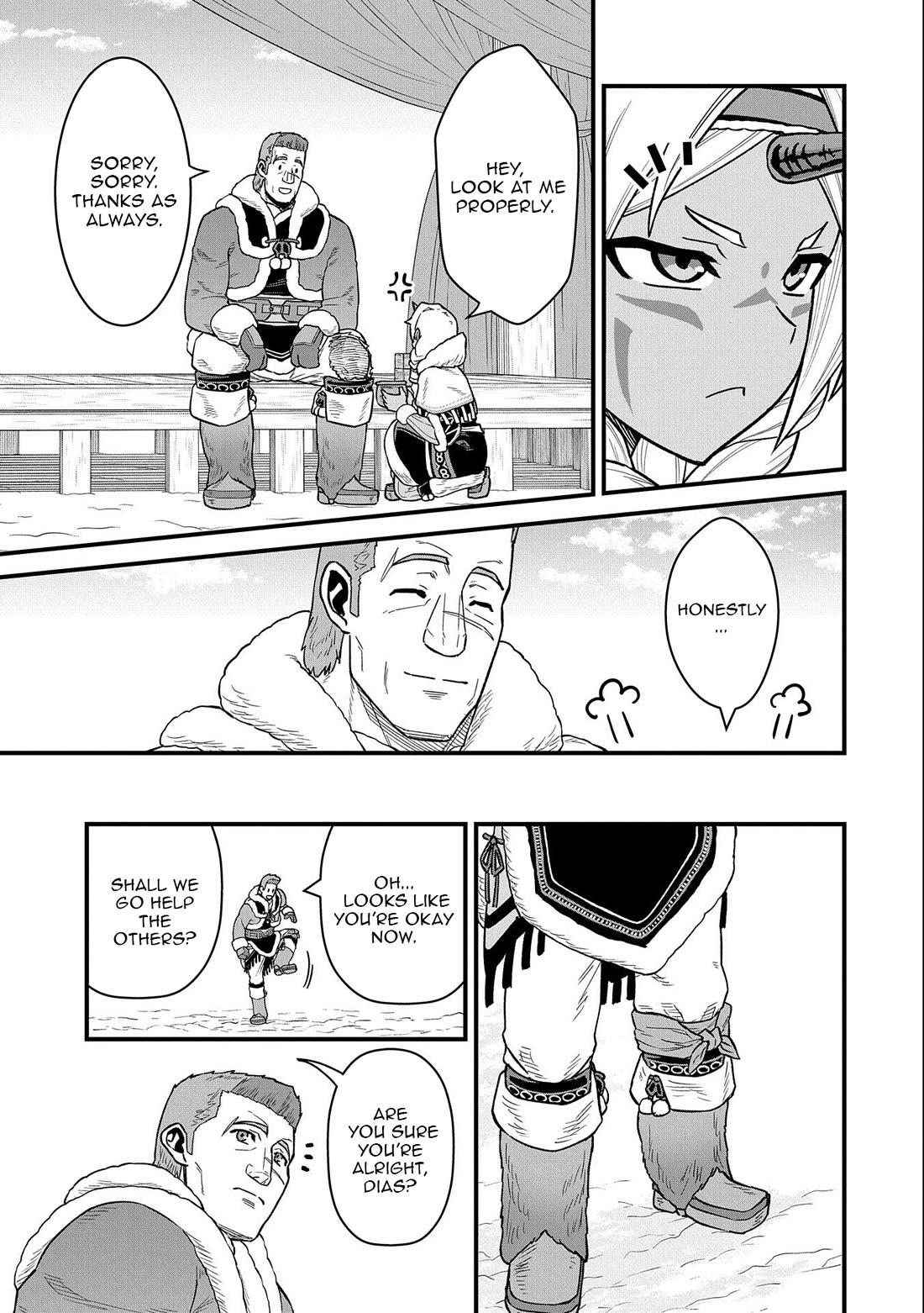 The Population Of The Frontier Owner Starts With 0. "Dias The Blue" And A Blue Horned Girl. Chapter 50 page 7 - Chapter 50