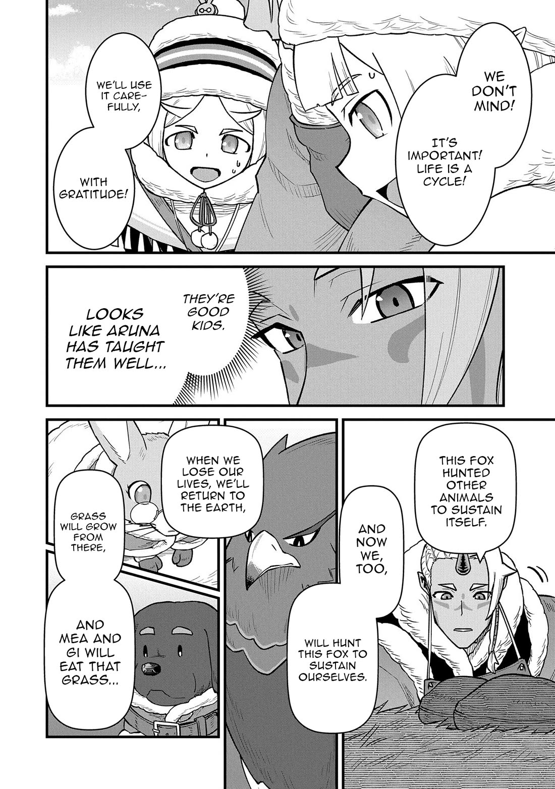 The Population Of The Frontier Owner Starts With 0. "Dias The Blue" And A Blue Horned Girl. Chapter 51 page 18 - Chapter 51