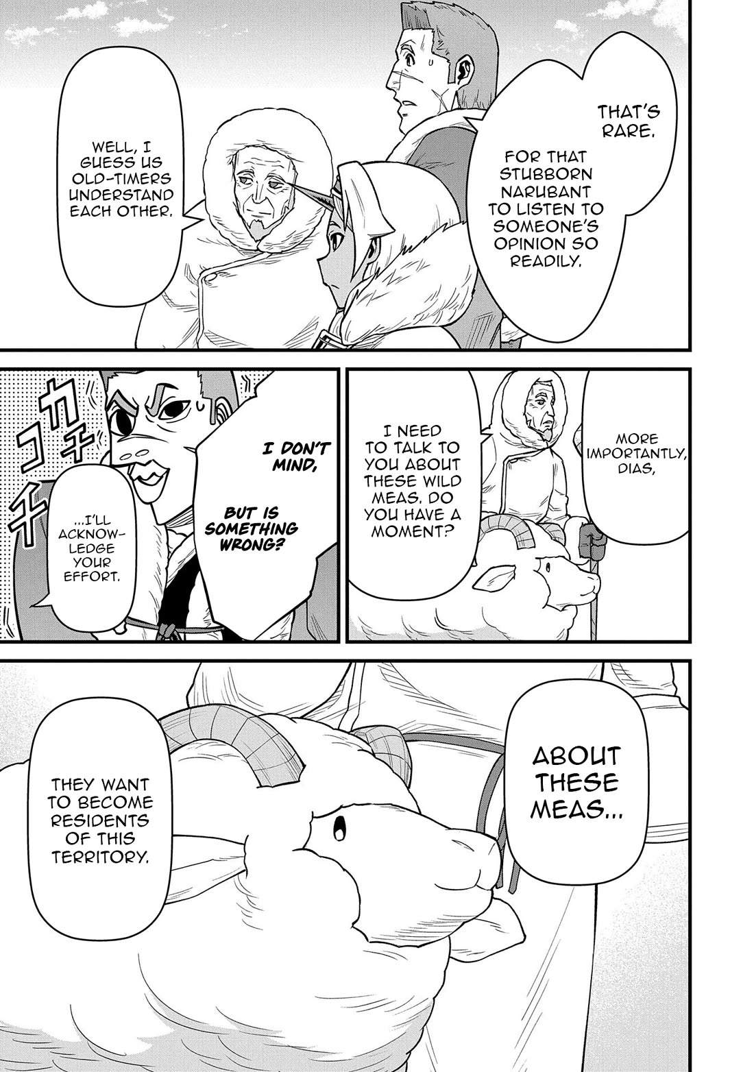 The Population Of The Frontier Owner Starts With 0. "Dias The Blue" And A Blue Horned Girl. Chapter 51 page 31 - Chapter 51