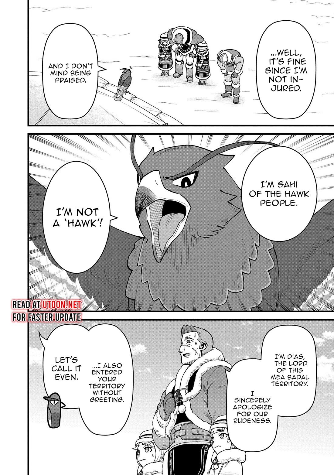 The Population Of The Frontier Owner Starts With 0. "Dias The Blue" And A Blue Horned Girl. Chapter 51 page 8 - Chapter 51
