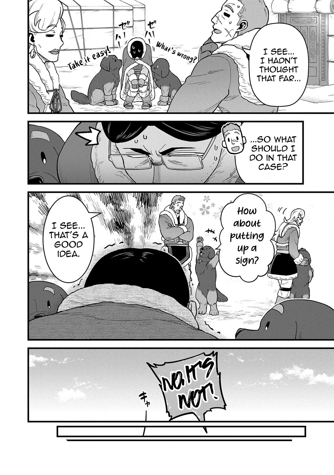 The Population Of The Frontier Owner Starts With 0. "Dias The Blue" And A Blue Horned Girl. Chapter 52 page 10 - Chapter 52