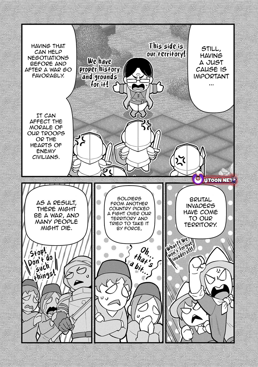The Population Of The Frontier Owner Starts With 0. "Dias The Blue" And A Blue Horned Girl. Chapter 52 page 12 - Chapter 52