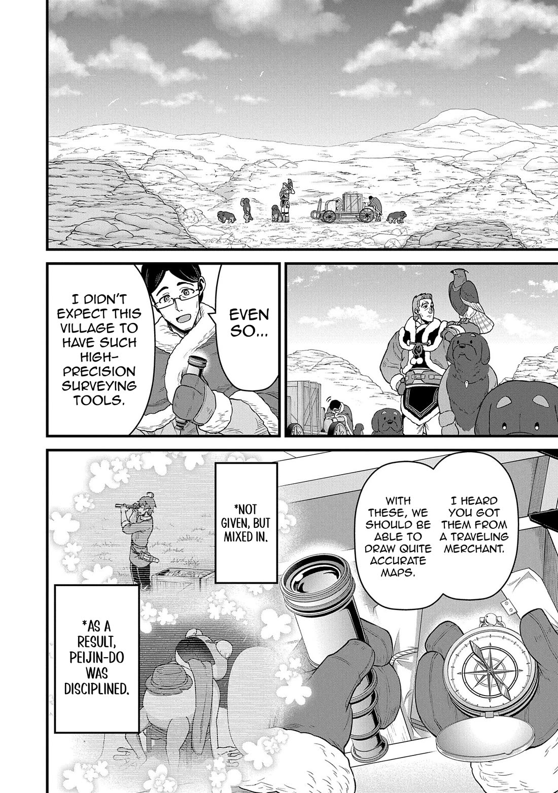 The Population Of The Frontier Owner Starts With 0. "Dias The Blue" And A Blue Horned Girl. Chapter 52 page 14 - Chapter 52