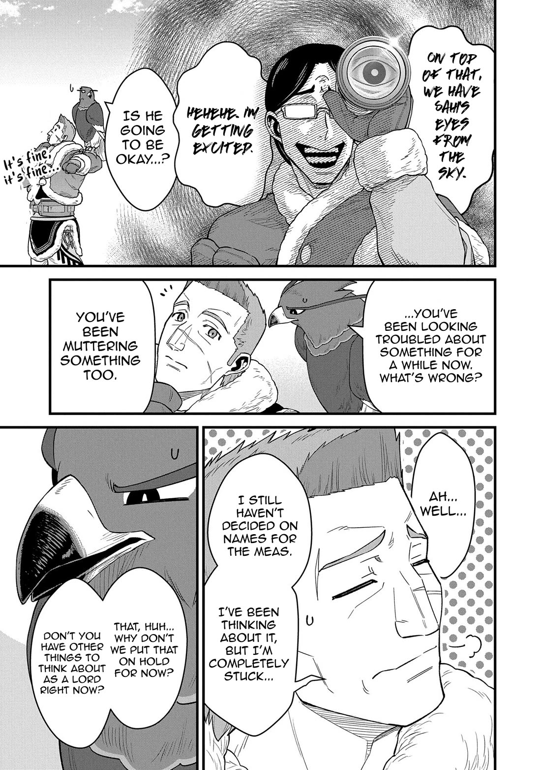 The Population Of The Frontier Owner Starts With 0. "Dias The Blue" And A Blue Horned Girl. Chapter 52 page 15 - Chapter 52