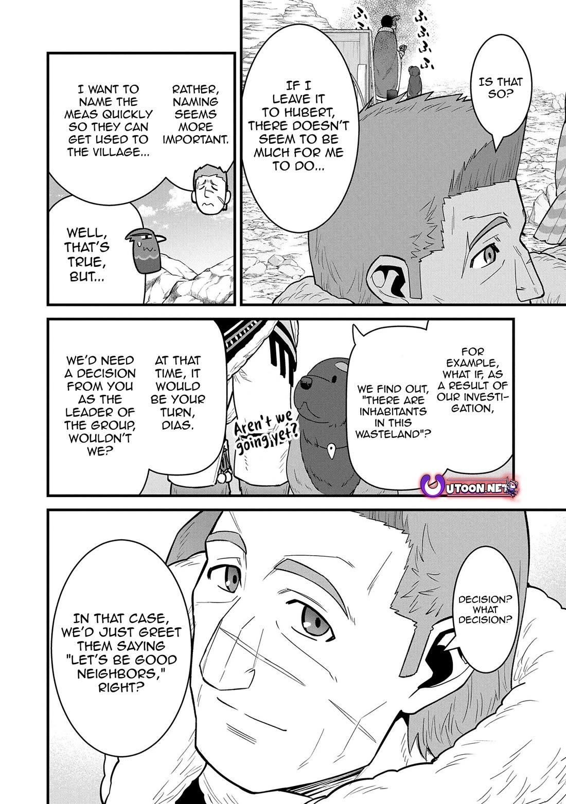 The Population Of The Frontier Owner Starts With 0. "Dias The Blue" And A Blue Horned Girl. Chapter 52 page 16 - Chapter 52