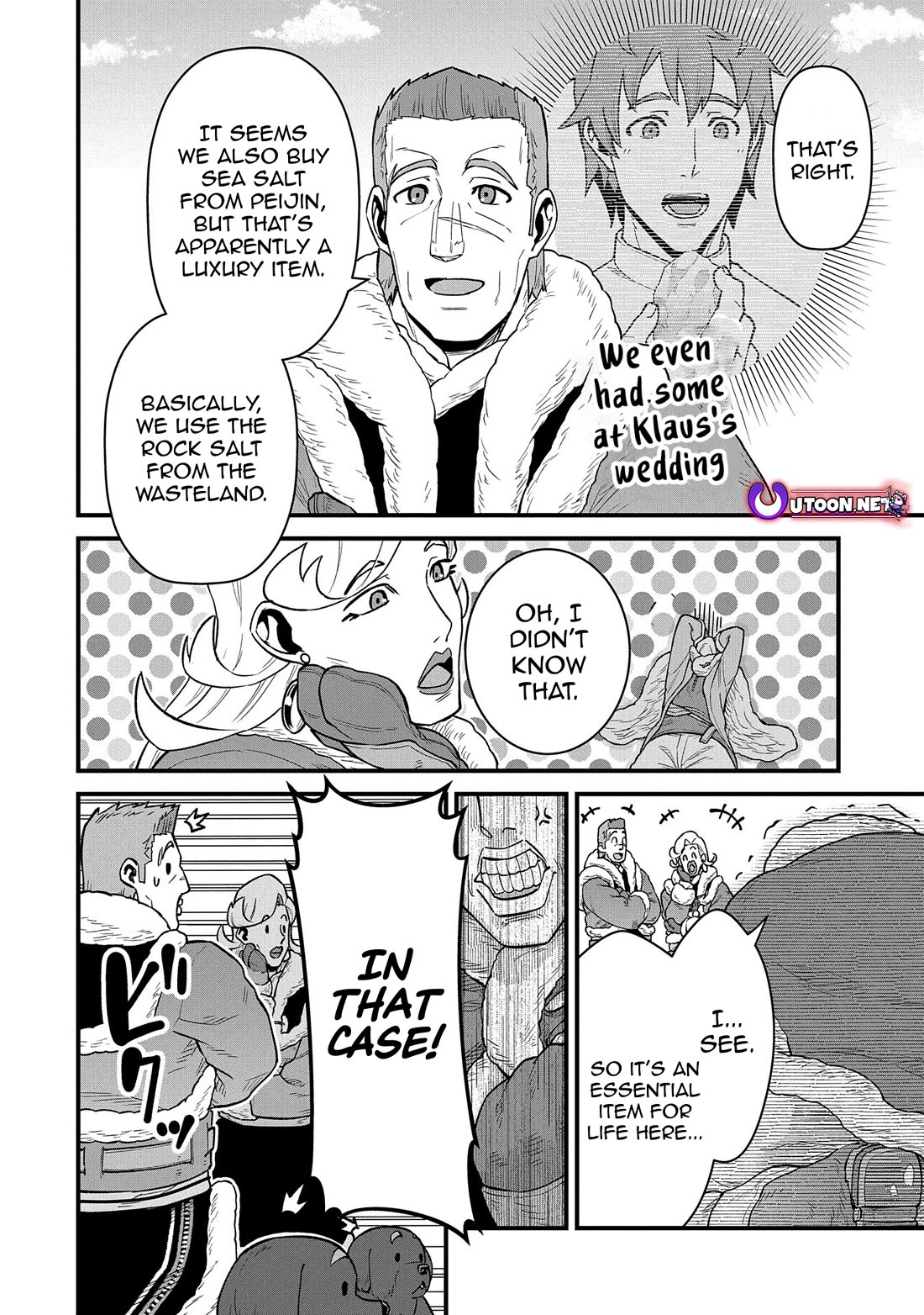 The Population Of The Frontier Owner Starts With 0. "Dias The Blue" And A Blue Horned Girl. Chapter 52 page 8 - Chapter 52