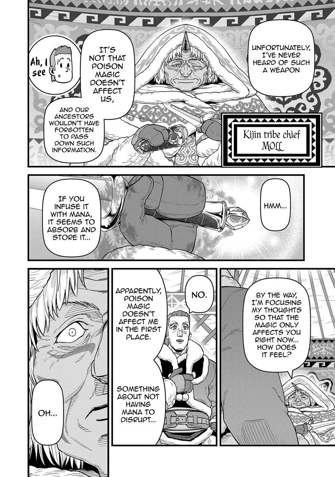 The Population Of The Frontier Owner Starts With 0. "Dias The Blue" And A Blue Horned Girl. Chapter 53 page 10 - Chapter 53