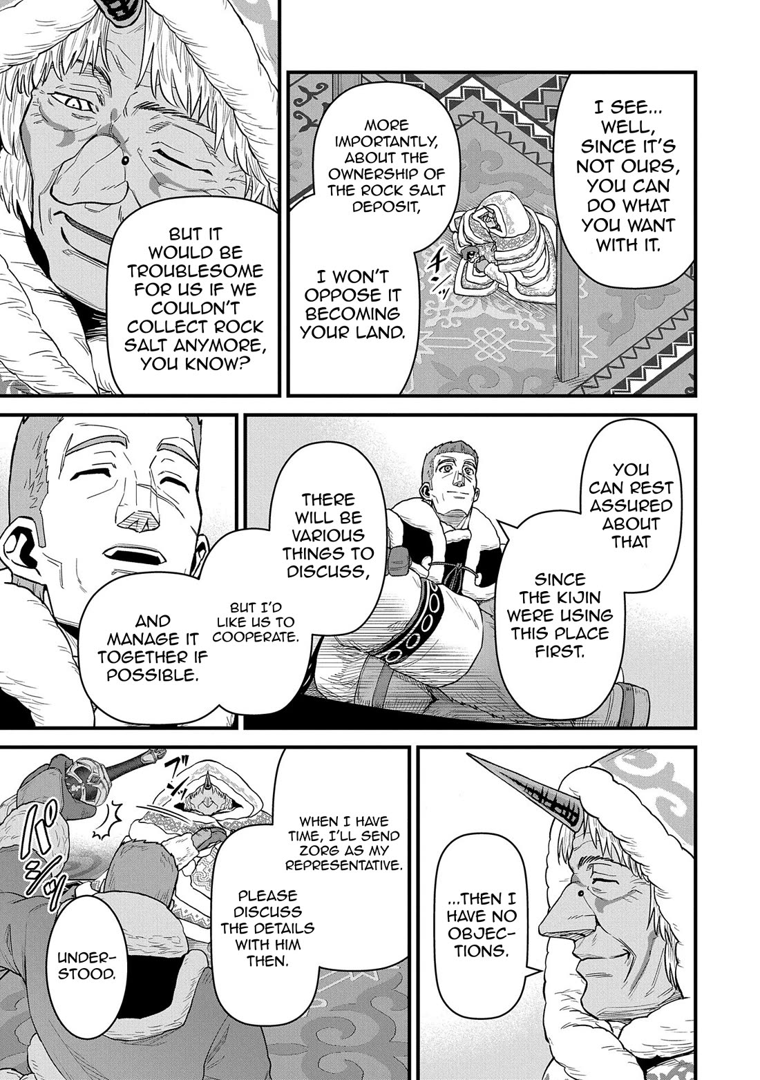 The Population Of The Frontier Owner Starts With 0. "Dias The Blue" And A Blue Horned Girl. Chapter 53 page 11 - Chapter 53