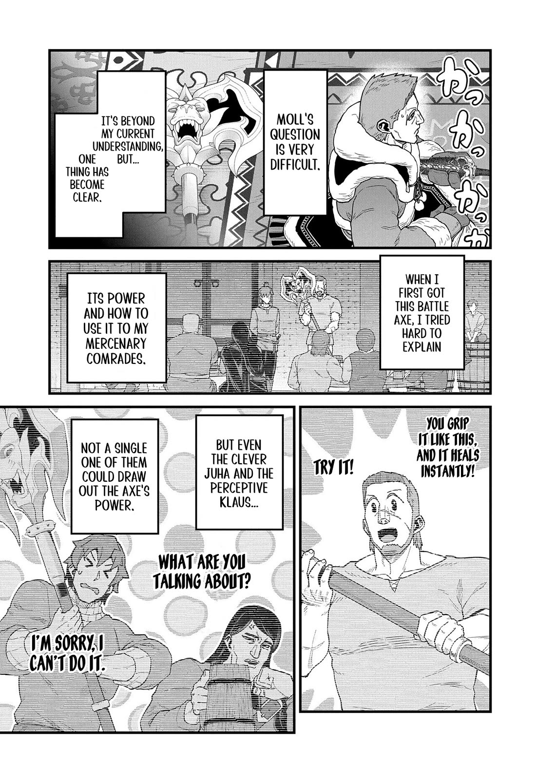 The Population Of The Frontier Owner Starts With 0. "Dias The Blue" And A Blue Horned Girl. Chapter 53 page 15 - Chapter 53