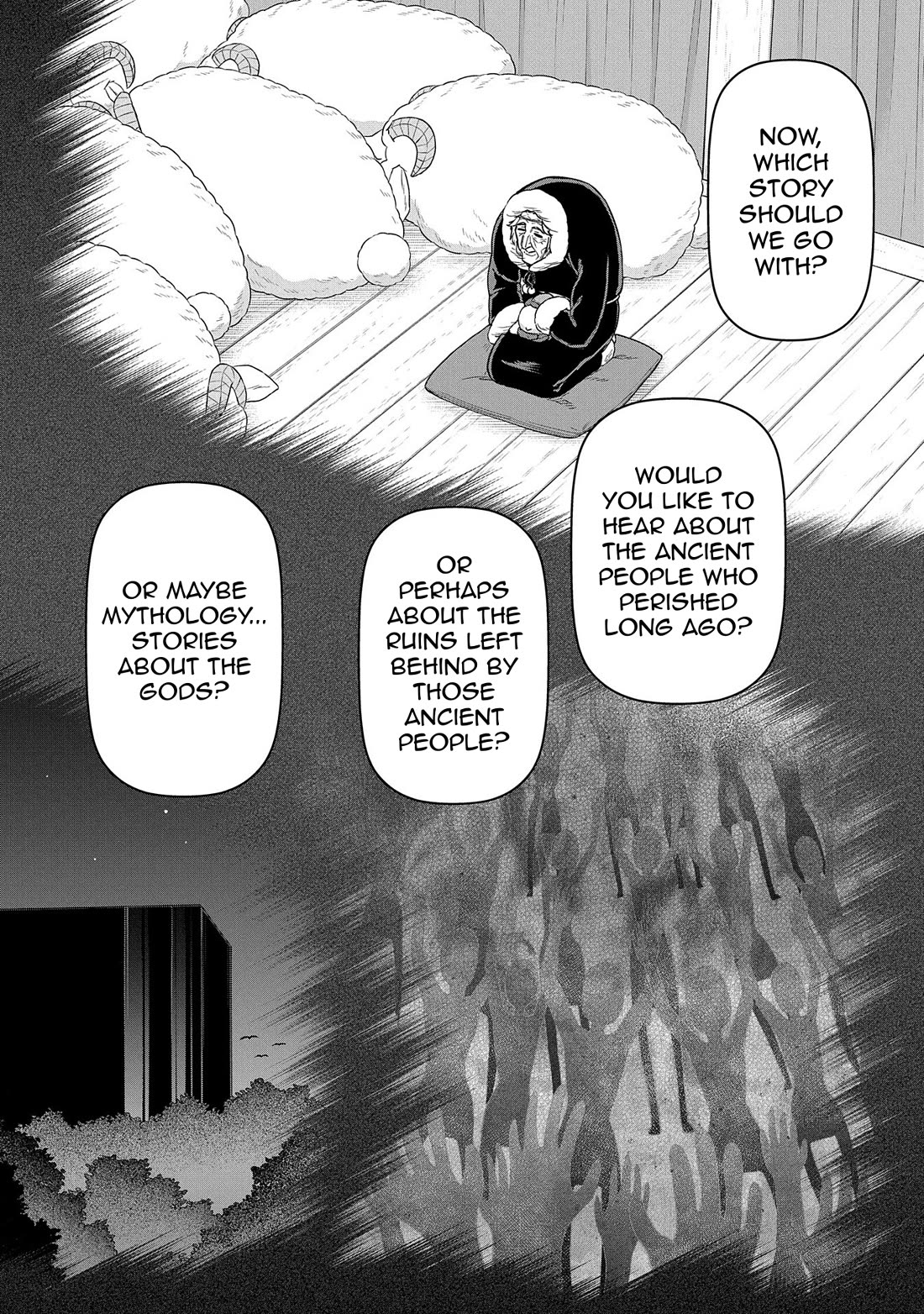 The Population Of The Frontier Owner Starts With 0. "Dias The Blue" And A Blue Horned Girl. Chapter 53 page 18 - Chapter 53