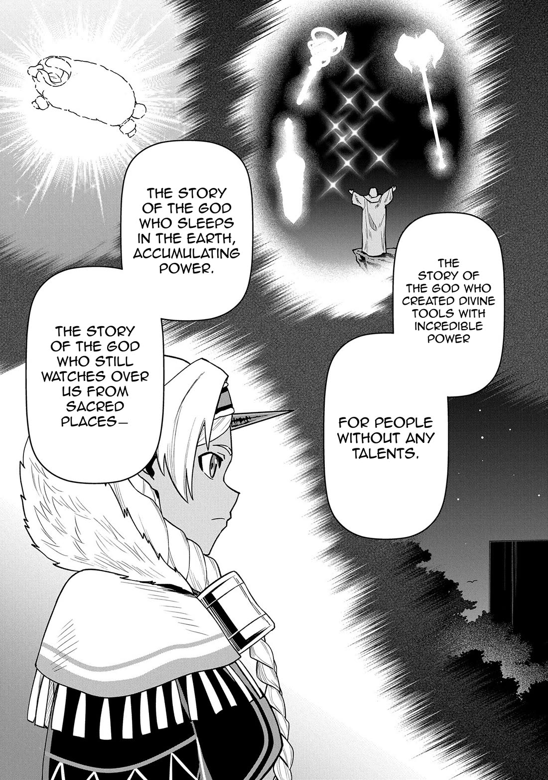 The Population Of The Frontier Owner Starts With 0. "Dias The Blue" And A Blue Horned Girl. Chapter 53 page 19 - Chapter 53