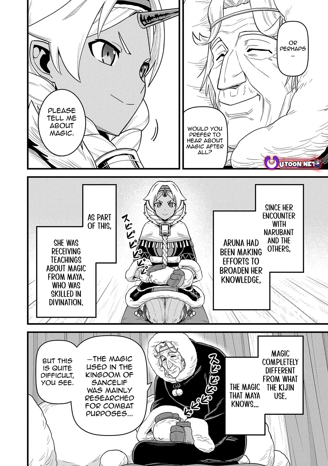 The Population Of The Frontier Owner Starts With 0. "Dias The Blue" And A Blue Horned Girl. Chapter 53 page 20 - Chapter 53