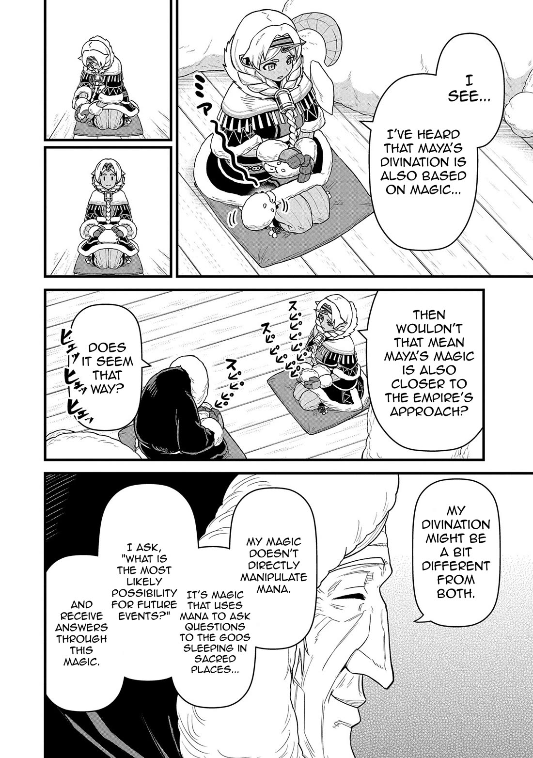 The Population Of The Frontier Owner Starts With 0. "Dias The Blue" And A Blue Horned Girl. Chapter 53 page 22 - Chapter 53