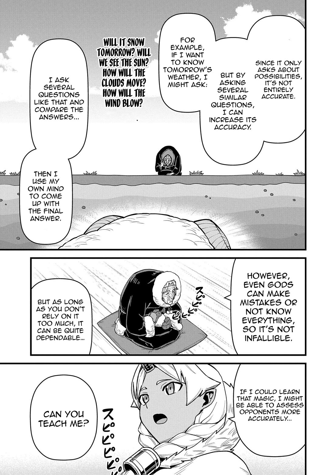 The Population Of The Frontier Owner Starts With 0. "Dias The Blue" And A Blue Horned Girl. Chapter 53 page 23 - Chapter 53