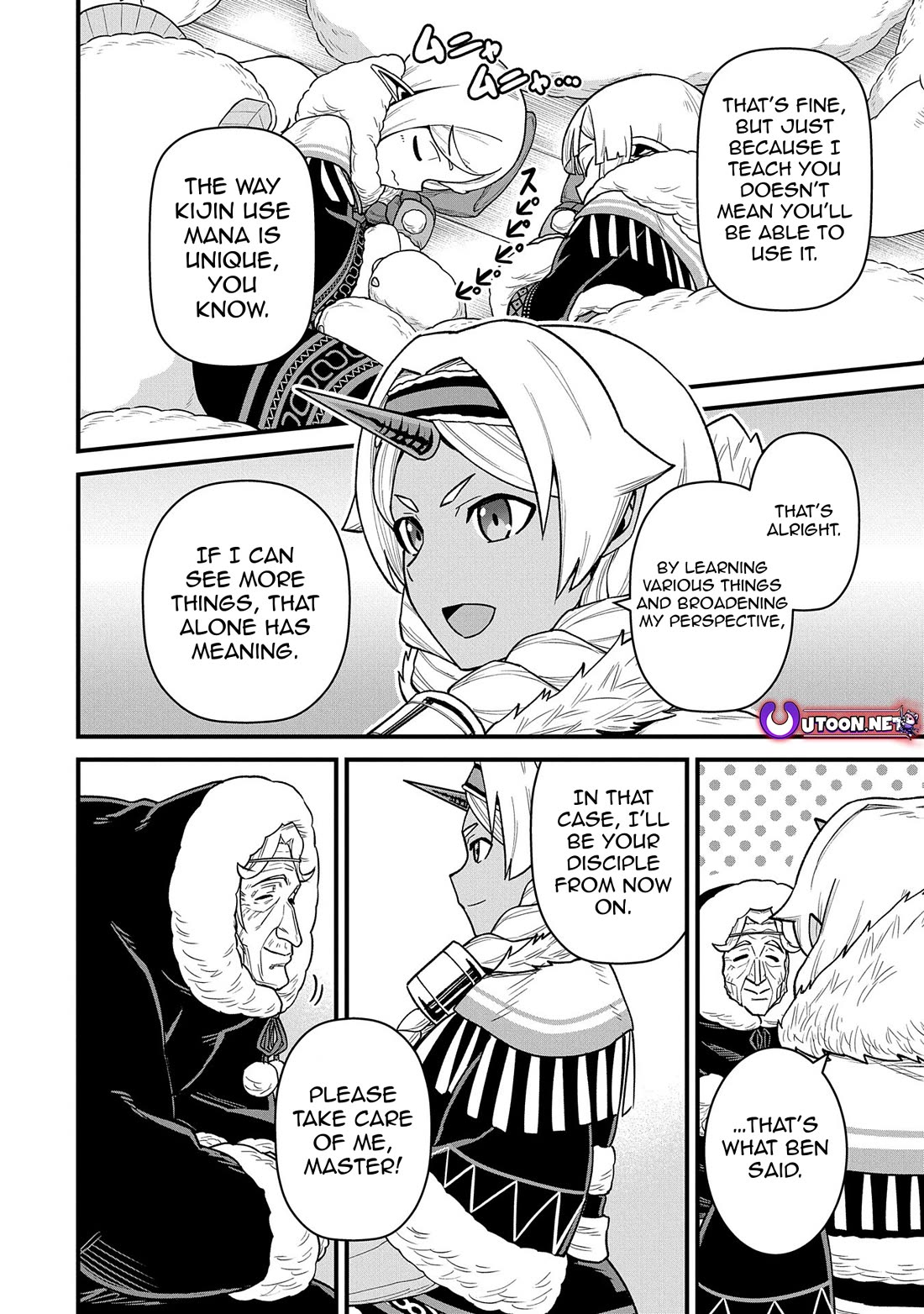 The Population Of The Frontier Owner Starts With 0. "Dias The Blue" And A Blue Horned Girl. Chapter 53 page 24 - Chapter 53