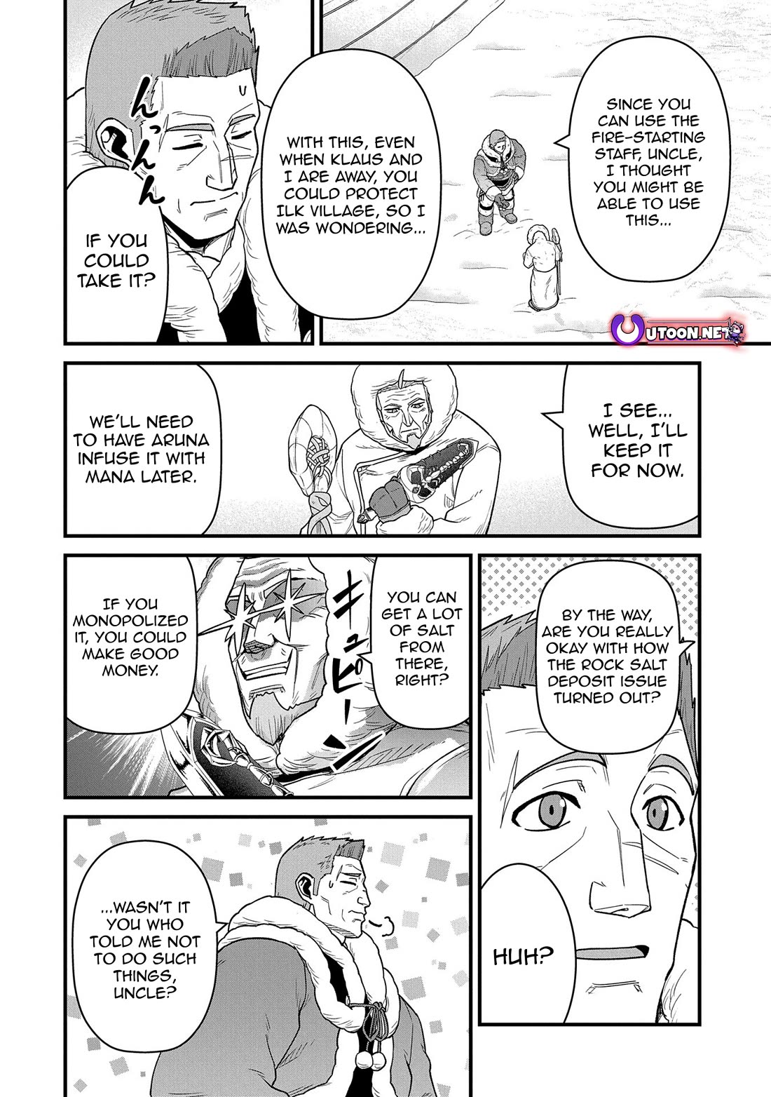 The Population Of The Frontier Owner Starts With 0. "Dias The Blue" And A Blue Horned Girl. Chapter 53 page 28 - Chapter 53