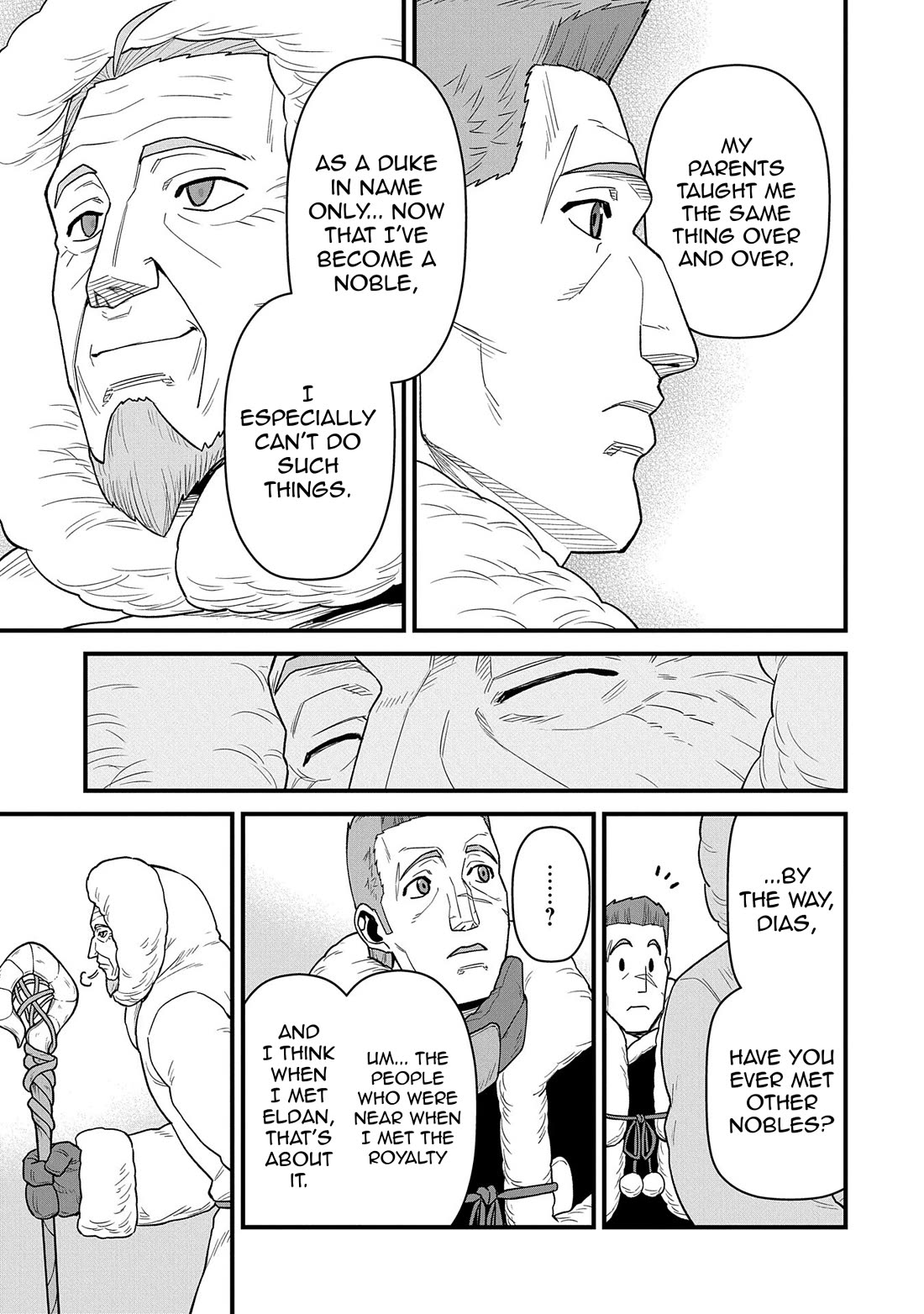 The Population Of The Frontier Owner Starts With 0. "Dias The Blue" And A Blue Horned Girl. Chapter 53 page 29 - Chapter 53