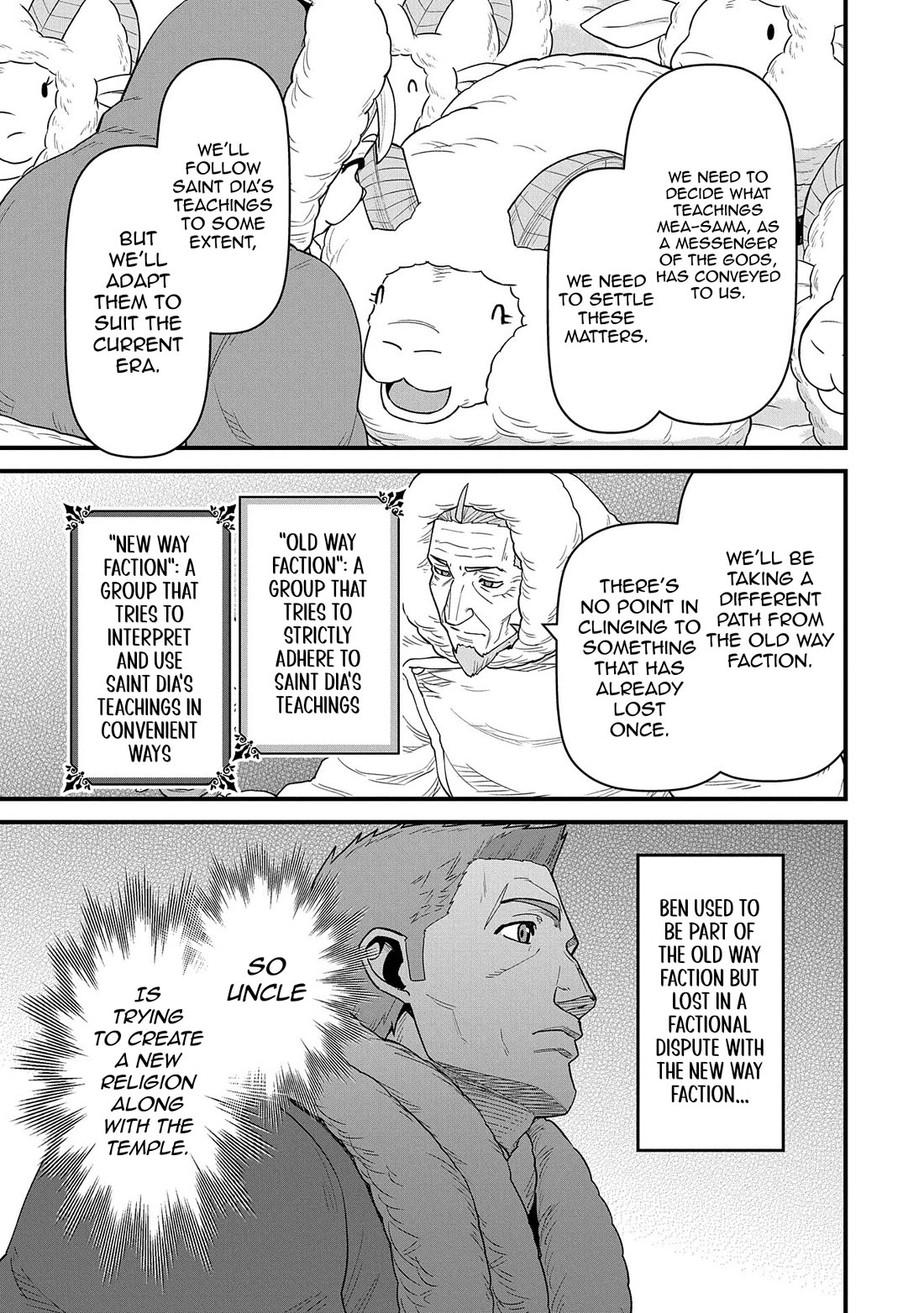 The Population Of The Frontier Owner Starts With 0. "Dias The Blue" And A Blue Horned Girl. Chapter 53 page 31 - Chapter 53