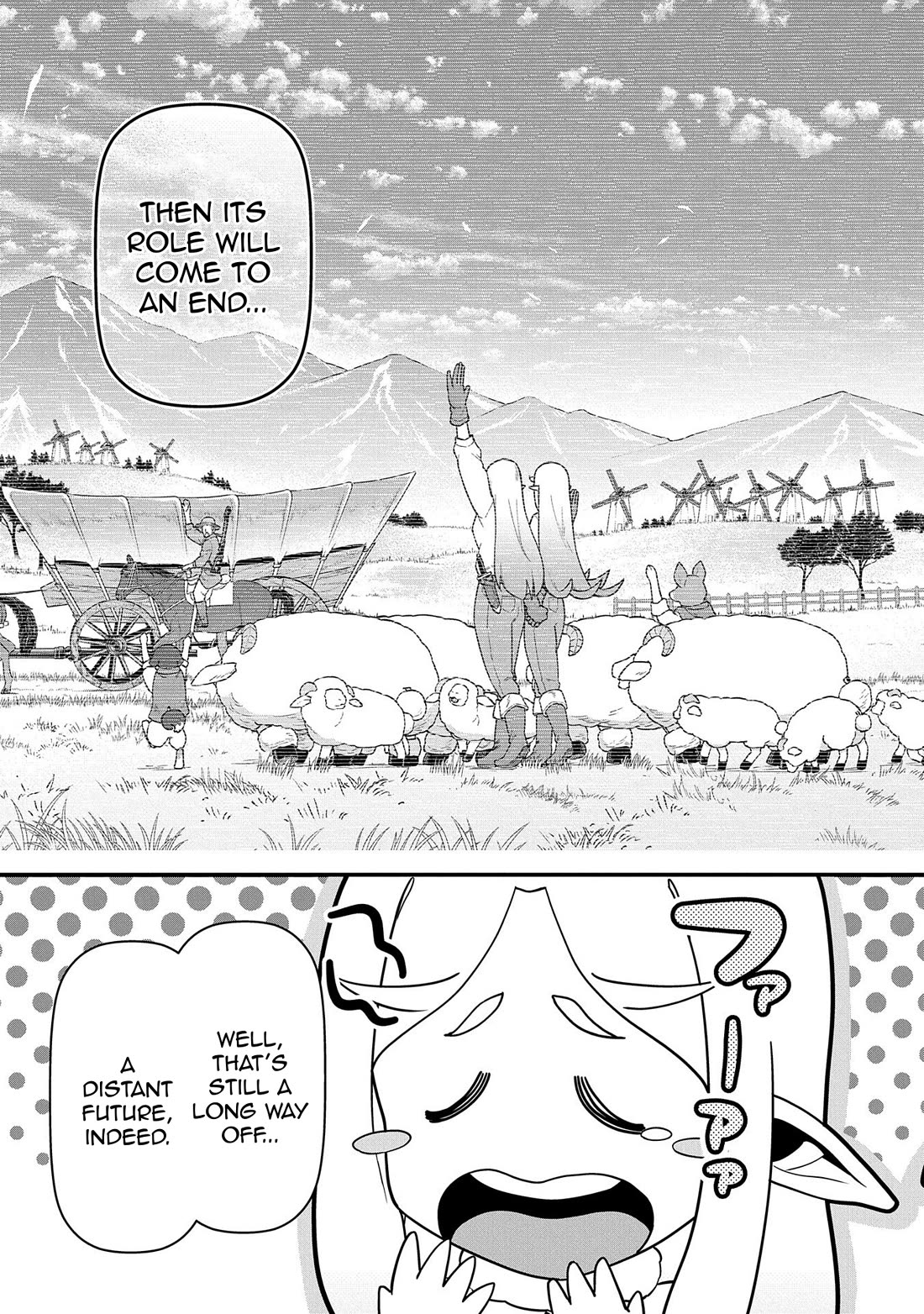 The Population Of The Frontier Owner Starts With 0. "Dias The Blue" And A Blue Horned Girl. Chapter 54 page 15 - Chapter 54