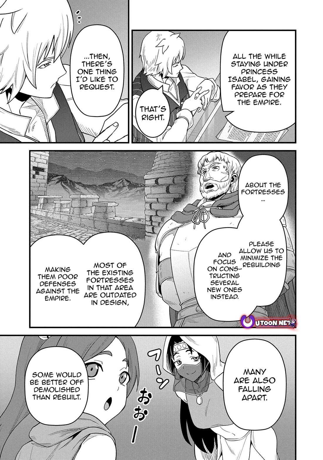 The Population Of The Frontier Owner Starts With 0. "Dias The Blue" And A Blue Horned Girl. Chapter 54 page 25 - Chapter 54