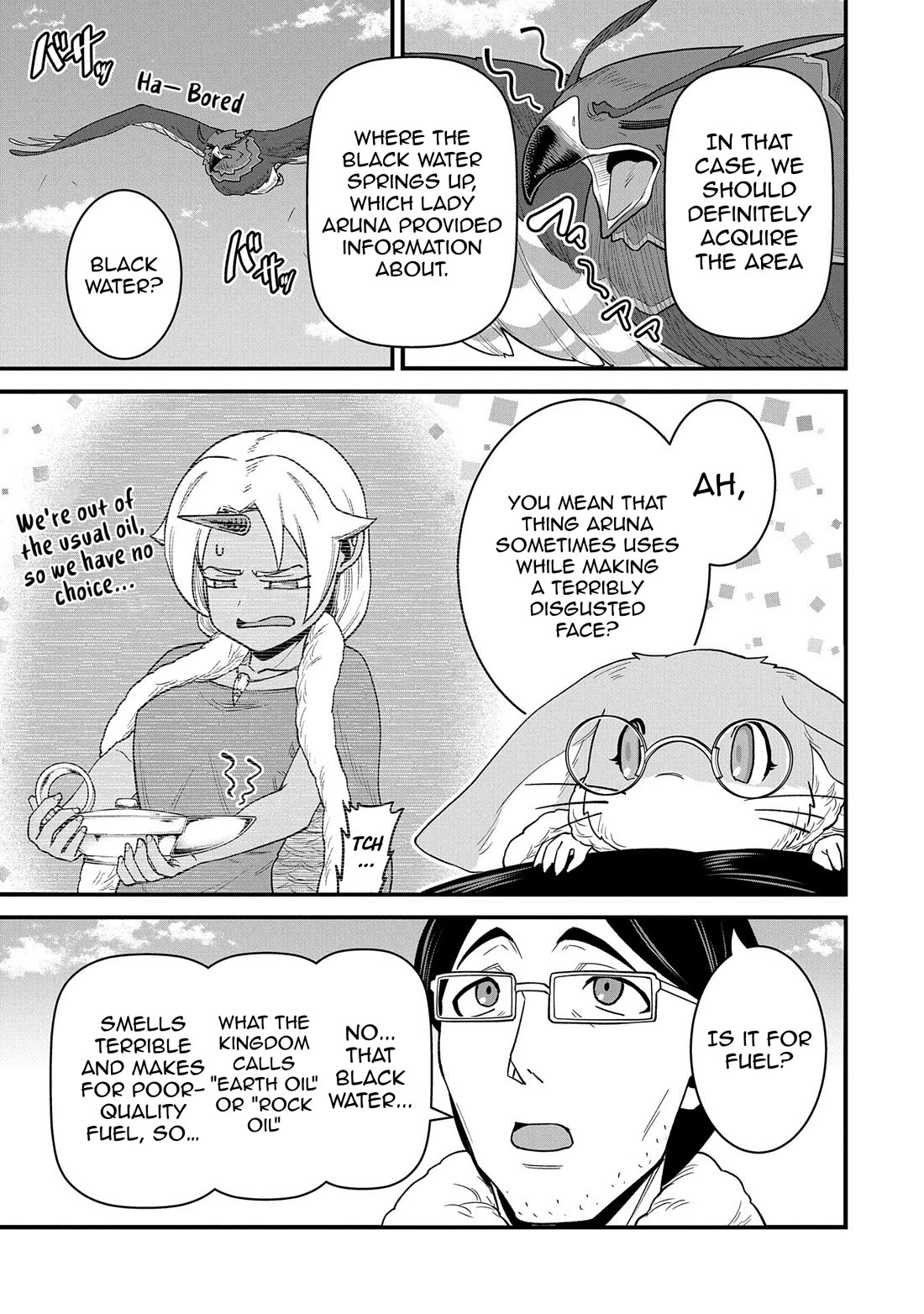 The Population Of The Frontier Owner Starts With 0. "Dias The Blue" And A Blue Horned Girl. Chapter 54 page 29 - Chapter 54