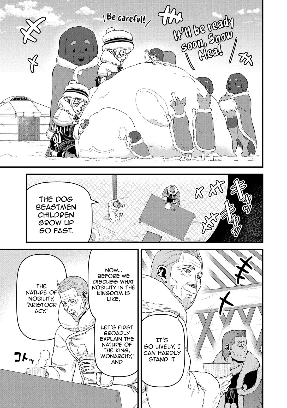 The Population Of The Frontier Owner Starts With 0. "Dias The Blue" And A Blue Horned Girl. Chapter 54 page 3 - Chapter 54