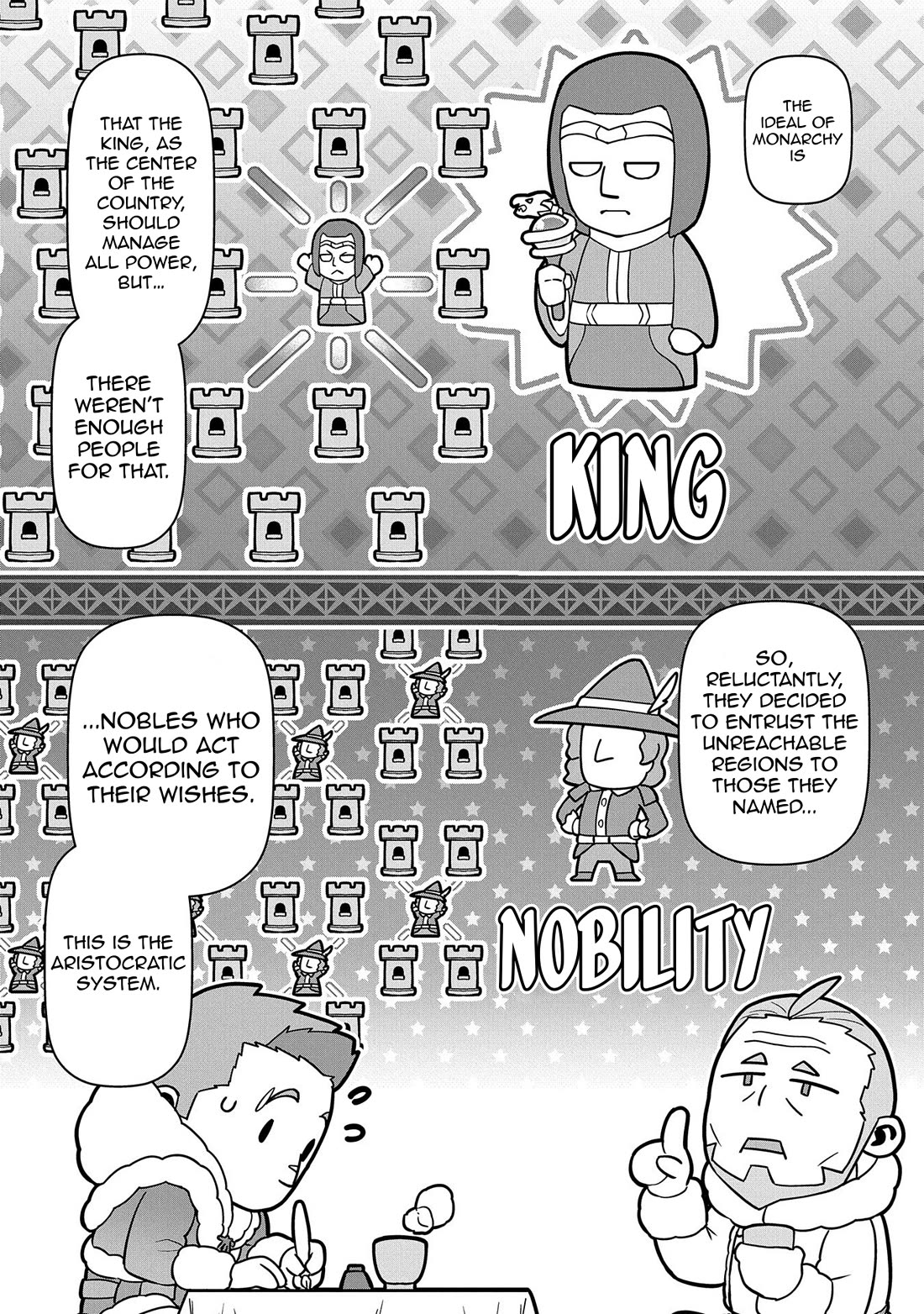The Population Of The Frontier Owner Starts With 0. "Dias The Blue" And A Blue Horned Girl. Chapter 54 page 4 - Chapter 54