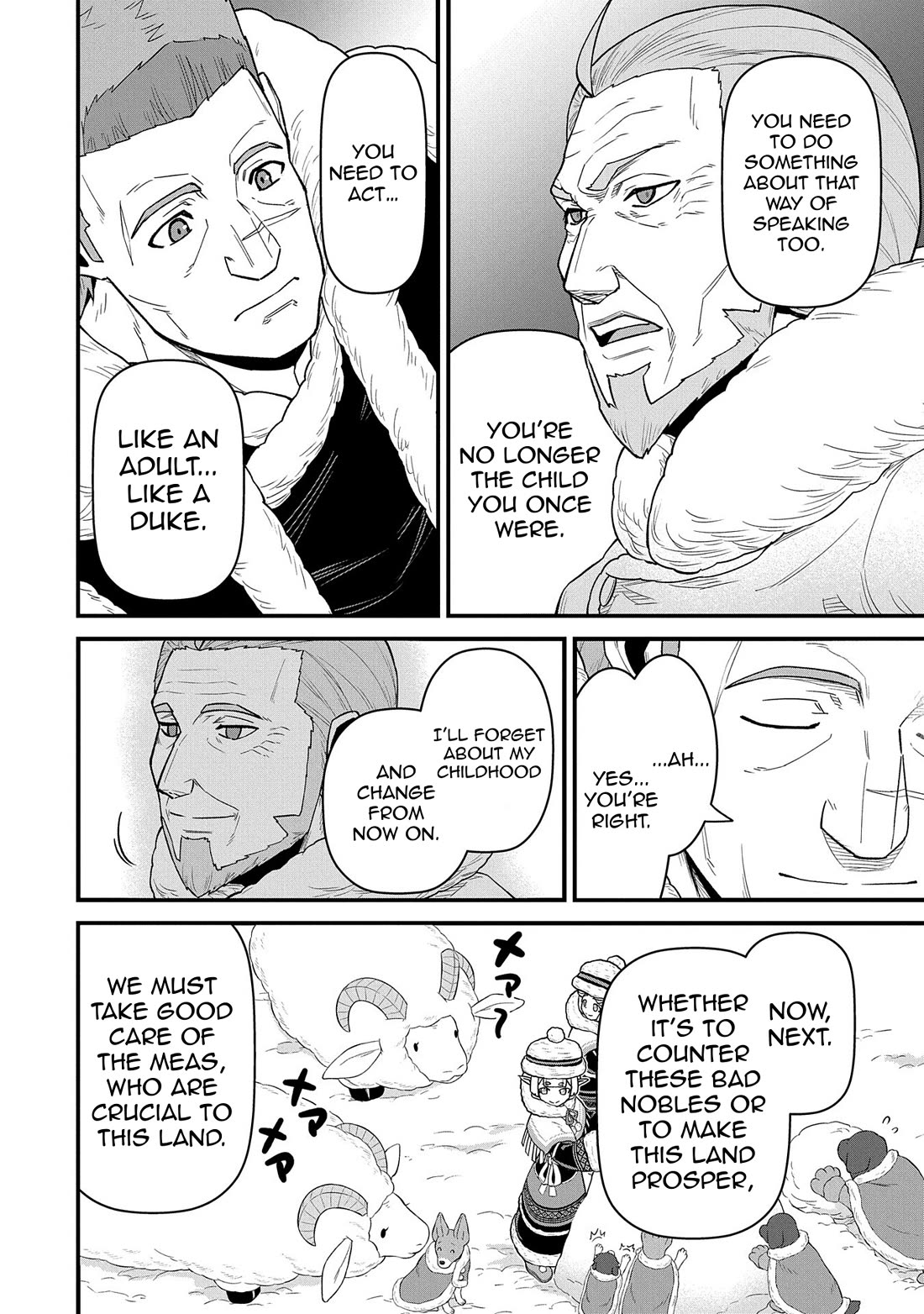 The Population Of The Frontier Owner Starts With 0. "Dias The Blue" And A Blue Horned Girl. Chapter 54 page 6 - Chapter 54