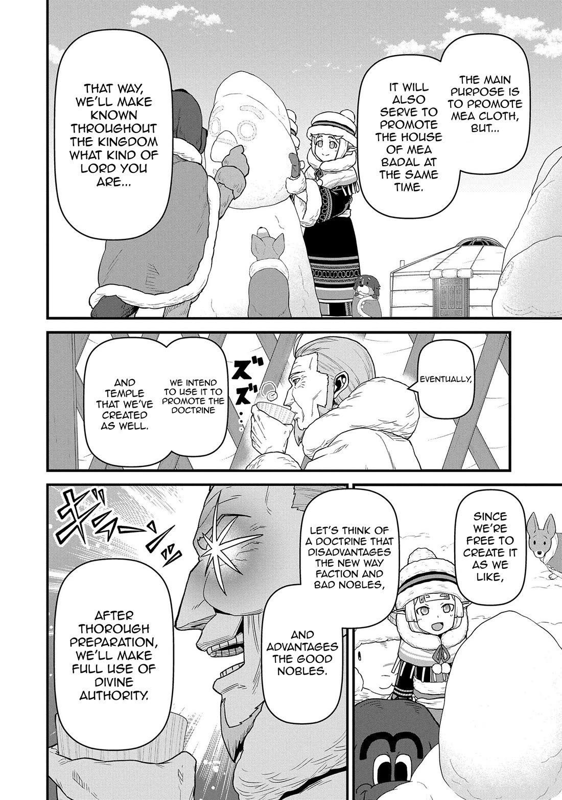 The Population Of The Frontier Owner Starts With 0. "Dias The Blue" And A Blue Horned Girl. Chapter 54 page 8 - Chapter 54