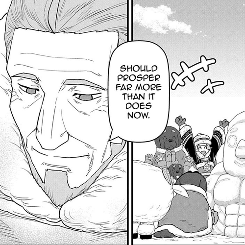 The Population Of The Frontier Owner Starts With 0. "Dias The Blue" And A Blue Horned Girl. Chapter 54 cover