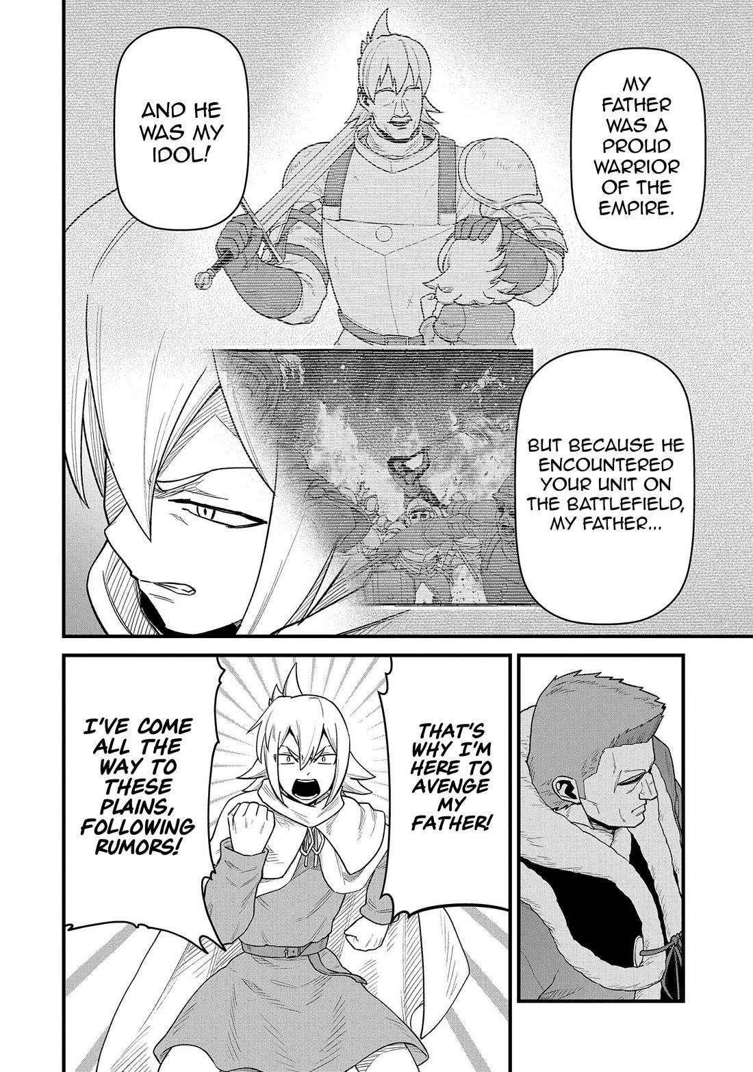 The Population Of The Frontier Owner Starts With 0. "Dias The Blue" And A Blue Horned Girl. Chapter 55 page 10 - Chapter 55