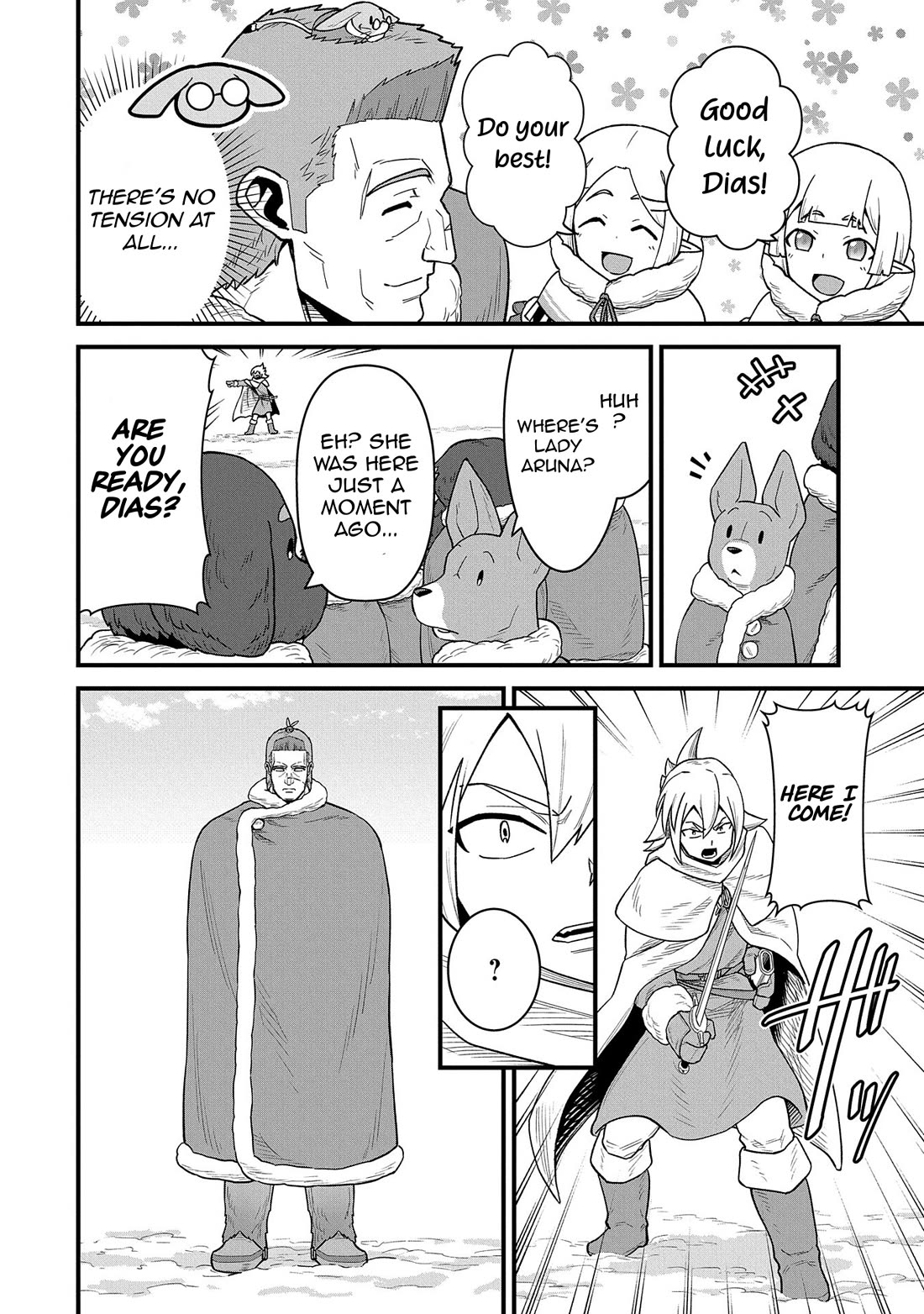 The Population Of The Frontier Owner Starts With 0. "Dias The Blue" And A Blue Horned Girl. Chapter 55 page 16 - Chapter 55