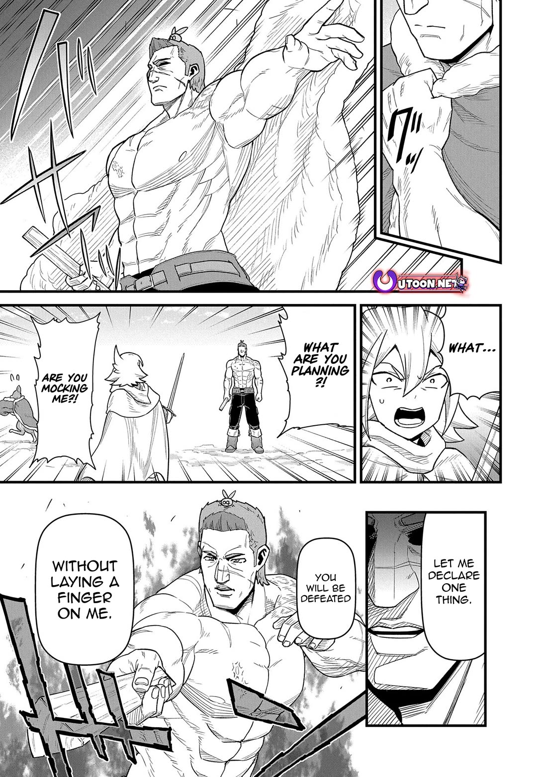 The Population Of The Frontier Owner Starts With 0. "Dias The Blue" And A Blue Horned Girl. Chapter 55 page 17 - Chapter 55