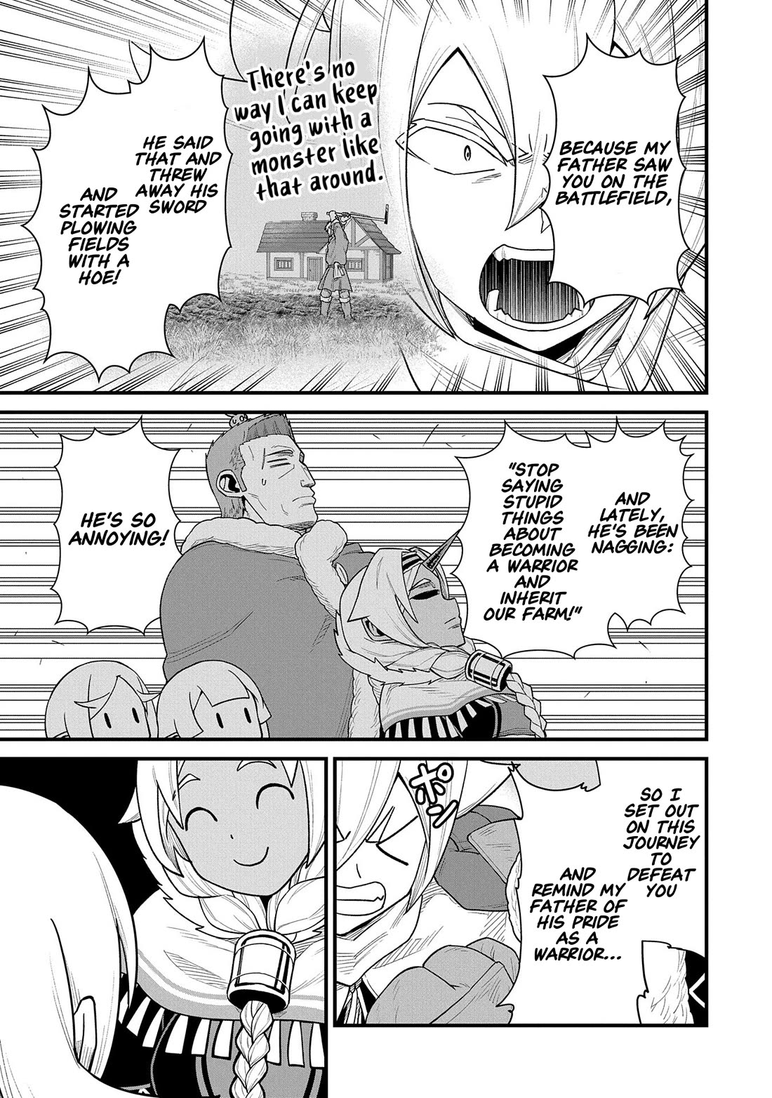 The Population Of The Frontier Owner Starts With 0. "Dias The Blue" And A Blue Horned Girl. Chapter 55 page 27 - Chapter 55