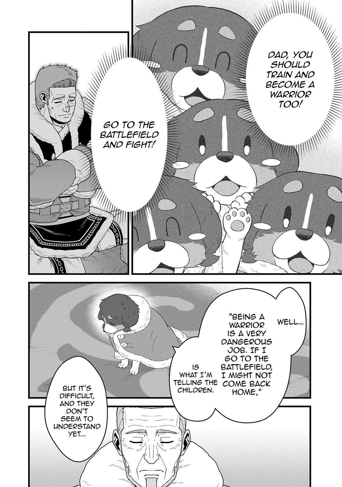 The Population Of The Frontier Owner Starts With 0. "Dias The Blue" And A Blue Horned Girl. Chapter 55 page 4 - Chapter 55