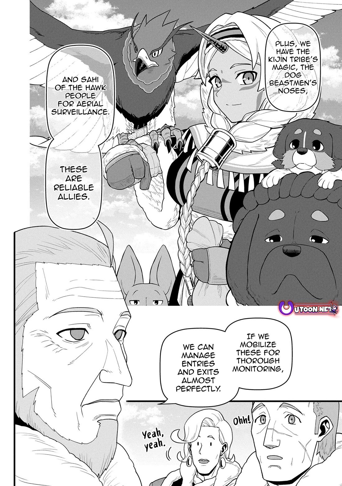 The Population Of The Frontier Owner Starts With 0. "Dias The Blue" And A Blue Horned Girl. Chapter 56 page 12 - Chapter 56