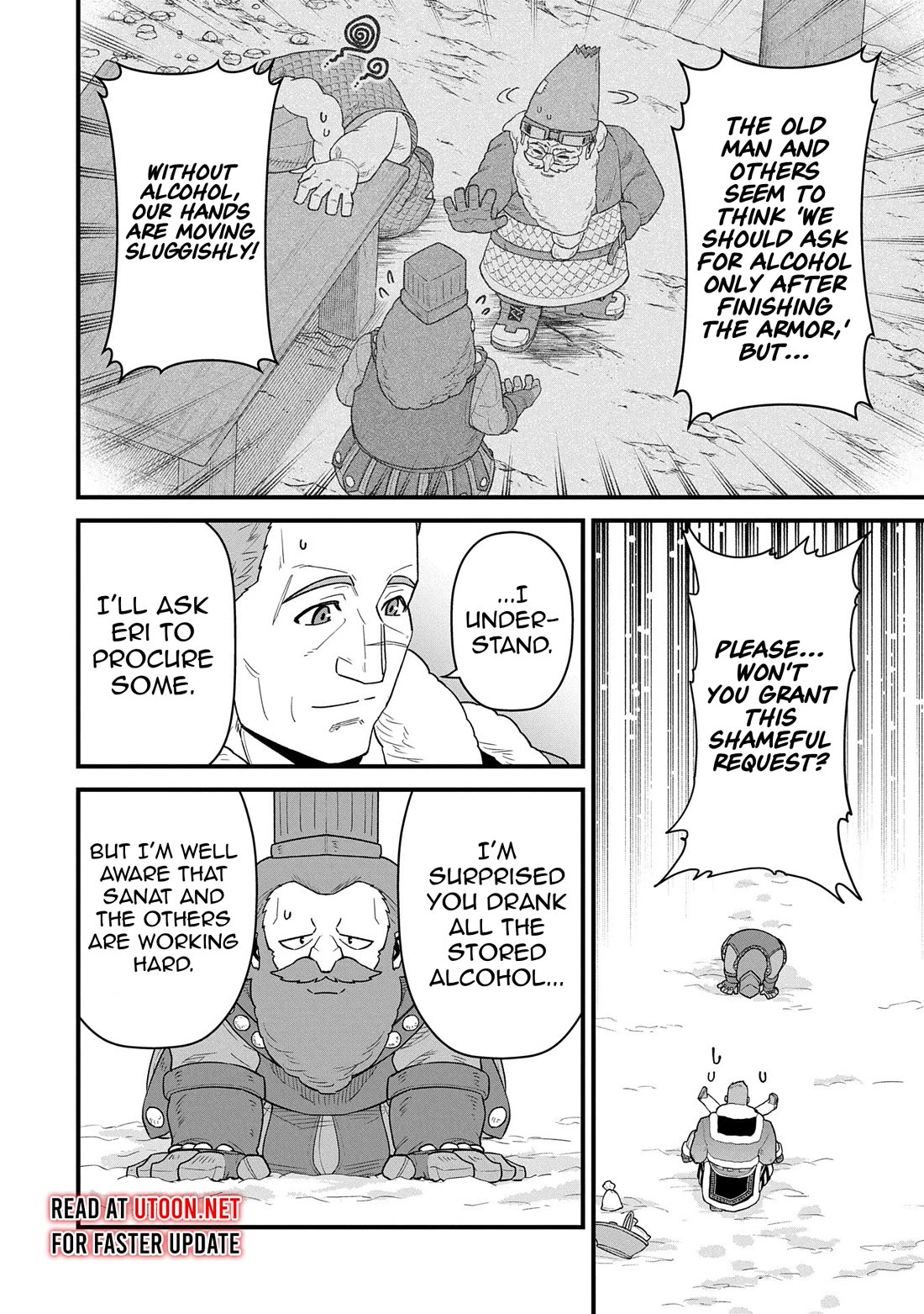 The Population Of The Frontier Owner Starts With 0. "Dias The Blue" And A Blue Horned Girl. Chapter 56 page 28 - Chapter 56