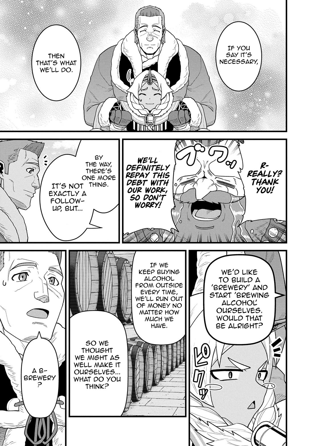 The Population Of The Frontier Owner Starts With 0. "Dias The Blue" And A Blue Horned Girl. Chapter 56 page 29 - Chapter 56