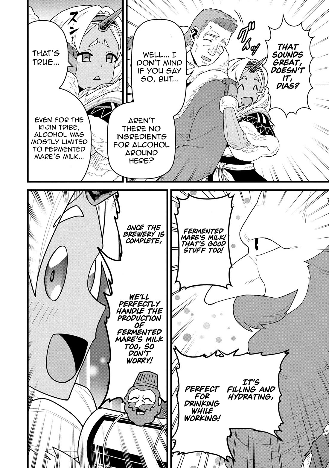 The Population Of The Frontier Owner Starts With 0. "Dias The Blue" And A Blue Horned Girl. Chapter 56 page 30 - Chapter 56