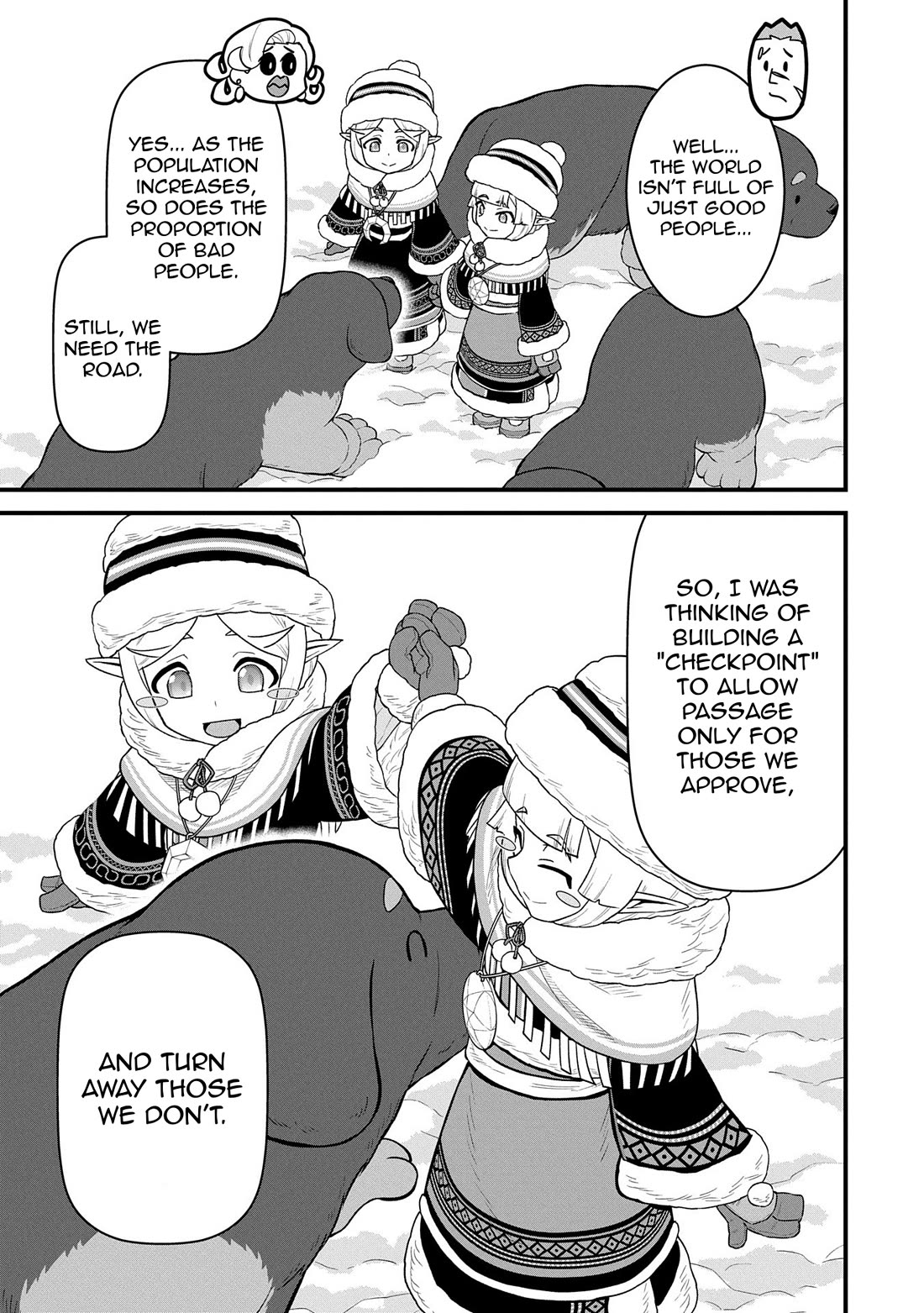 The Population Of The Frontier Owner Starts With 0. "Dias The Blue" And A Blue Horned Girl. Chapter 56 page 9 - Chapter 56