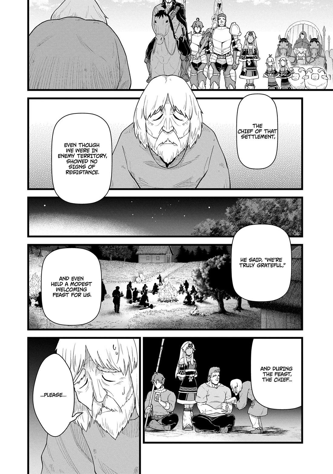 The Population Of The Frontier Owner Starts With 0. "Dias The Blue" And A Blue Horned Girl. Chapter 57 page 10 - Chapter 57